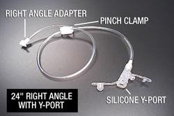 Right Angle Connector with Y-Port Adapter AMT Mini Classic 24 Inch For AMT Mini Classic