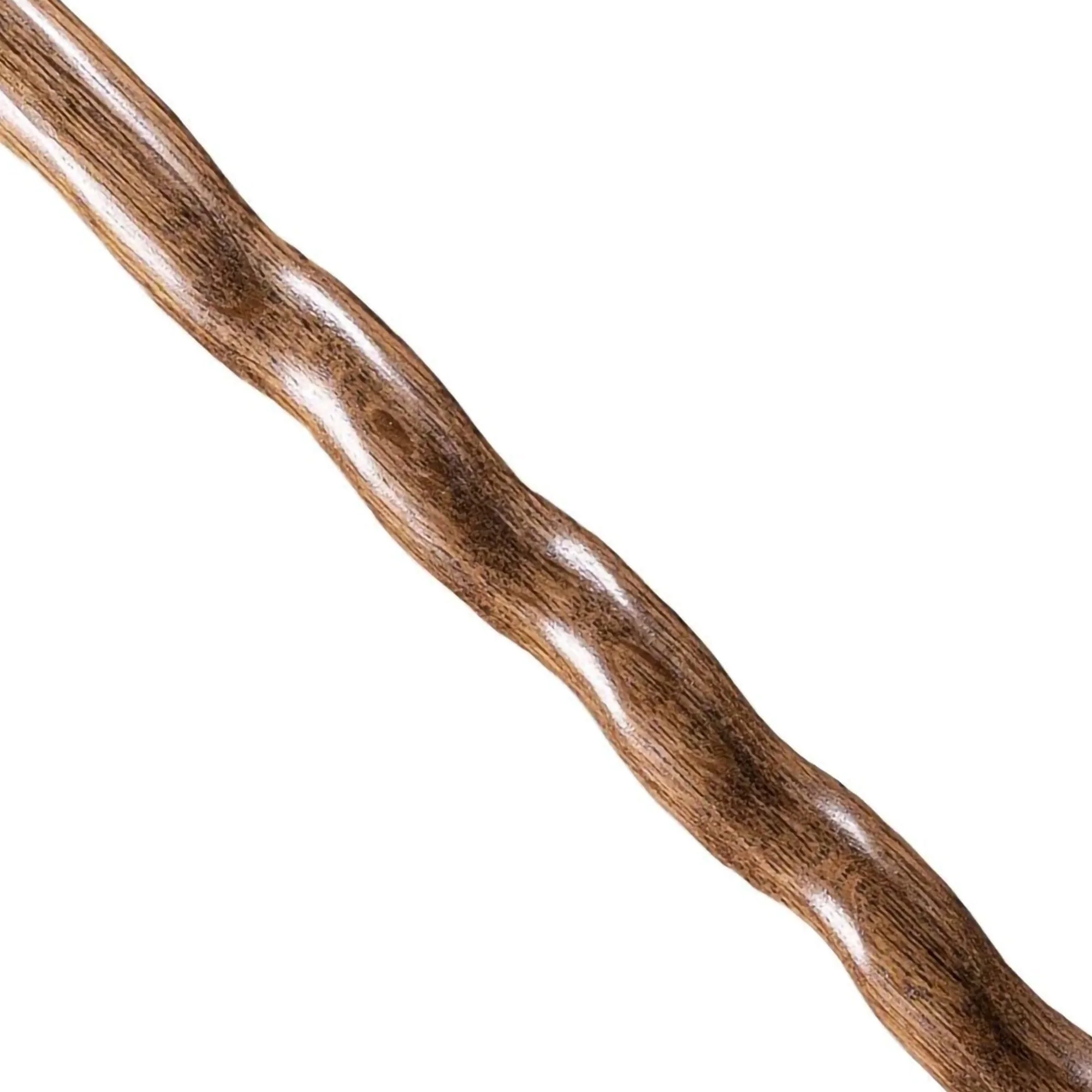 Mabis Healthcare Brazos Twisted Oak Traditional Handcrafted Walking Cane, 37-Inch - Image 3