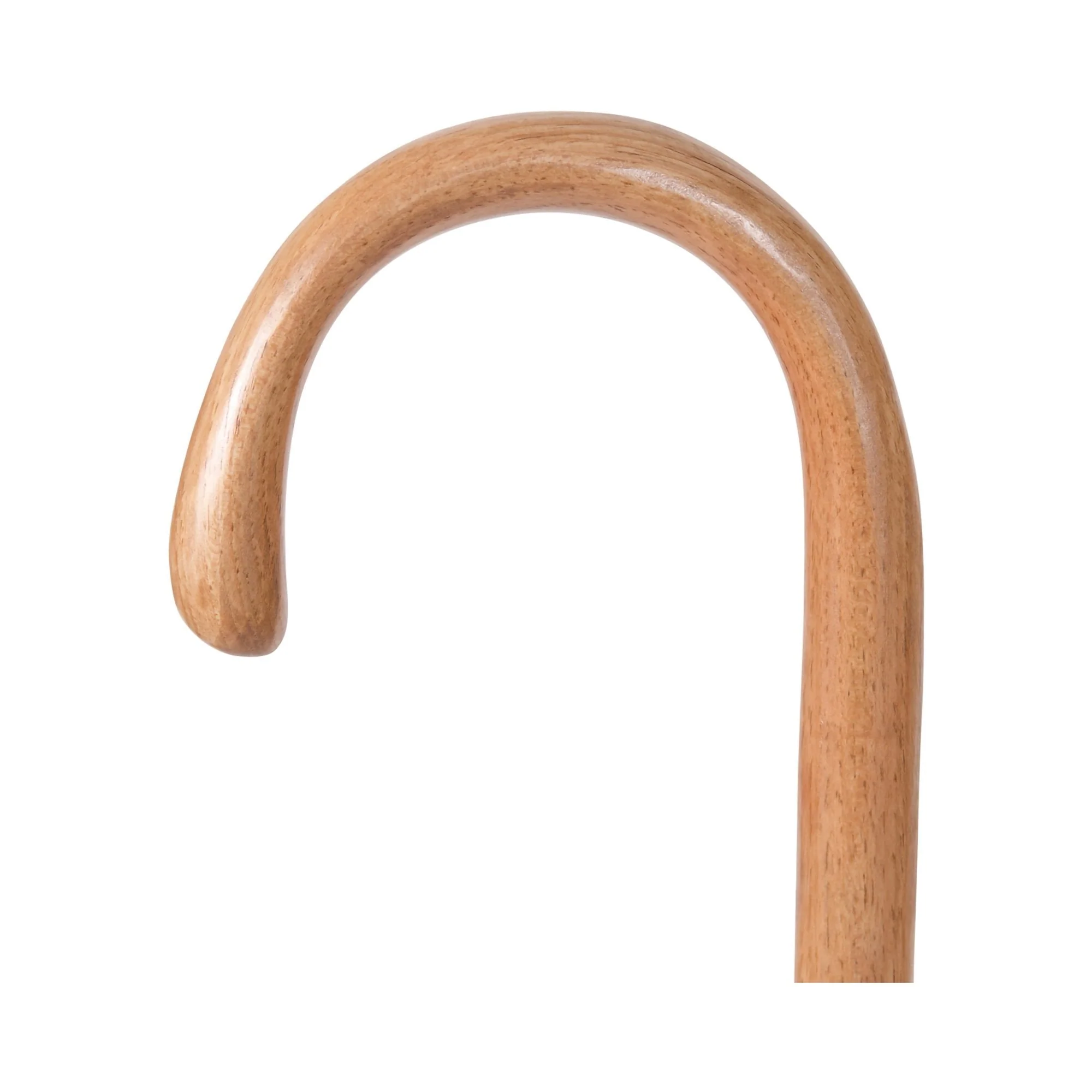 Mabis Healthcare Brazos Twisted Tan Oak Crookneck Cane, 37-Inch Height - Image 2