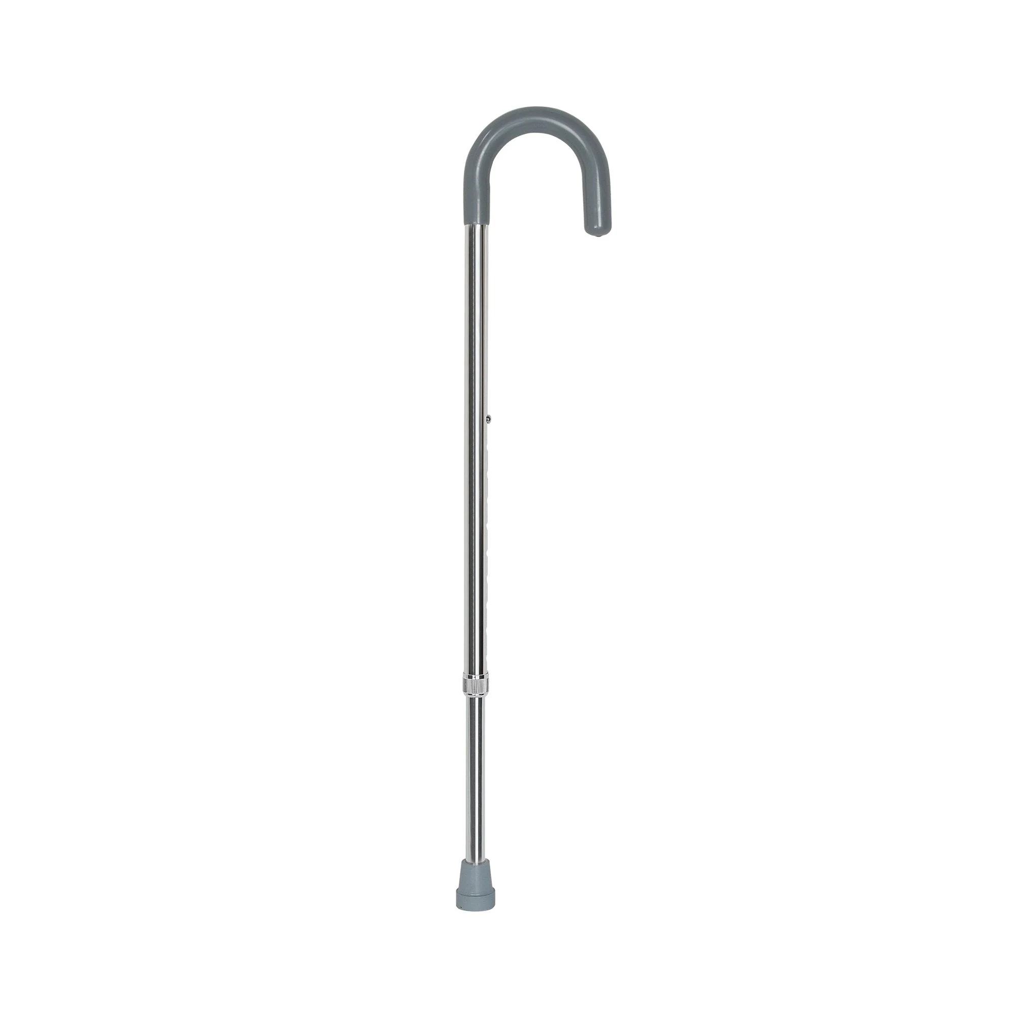 McKesson Brand McKesson Round Handle Walking Cane, Aluminum, 29-3/4 – 38-3/4 Inch Height (6/CS)