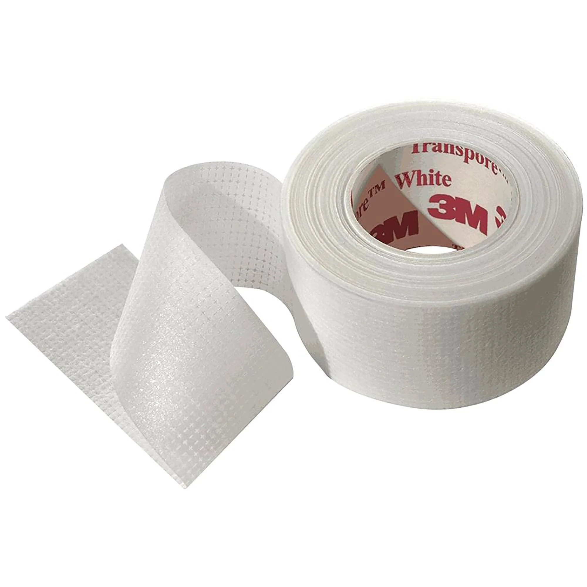 Solventum Corporation 3M Transpore Plastic Medical Tape, 1 Inch x 10 Yard, Transparent (120/CS) - Image 2