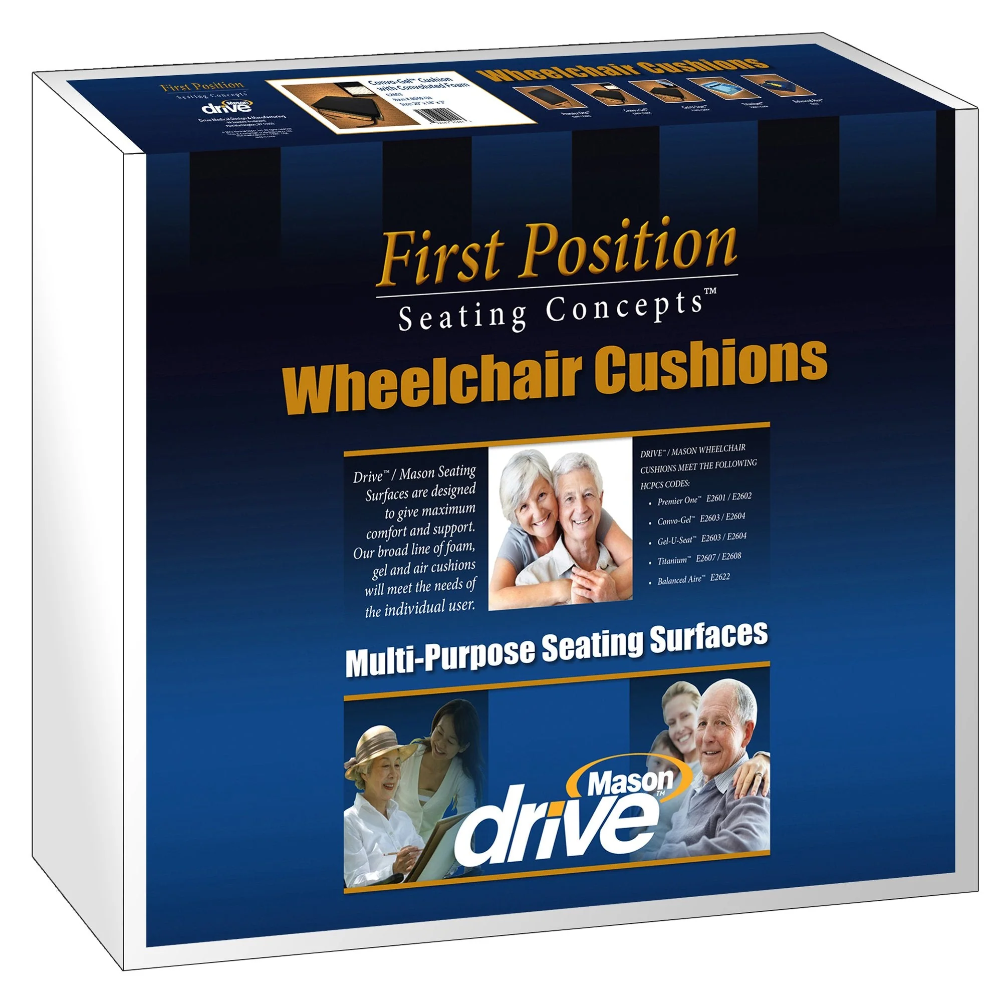 Drive DeVilbiss Healthcare Balanced Aire Seat Cushion - Image 2