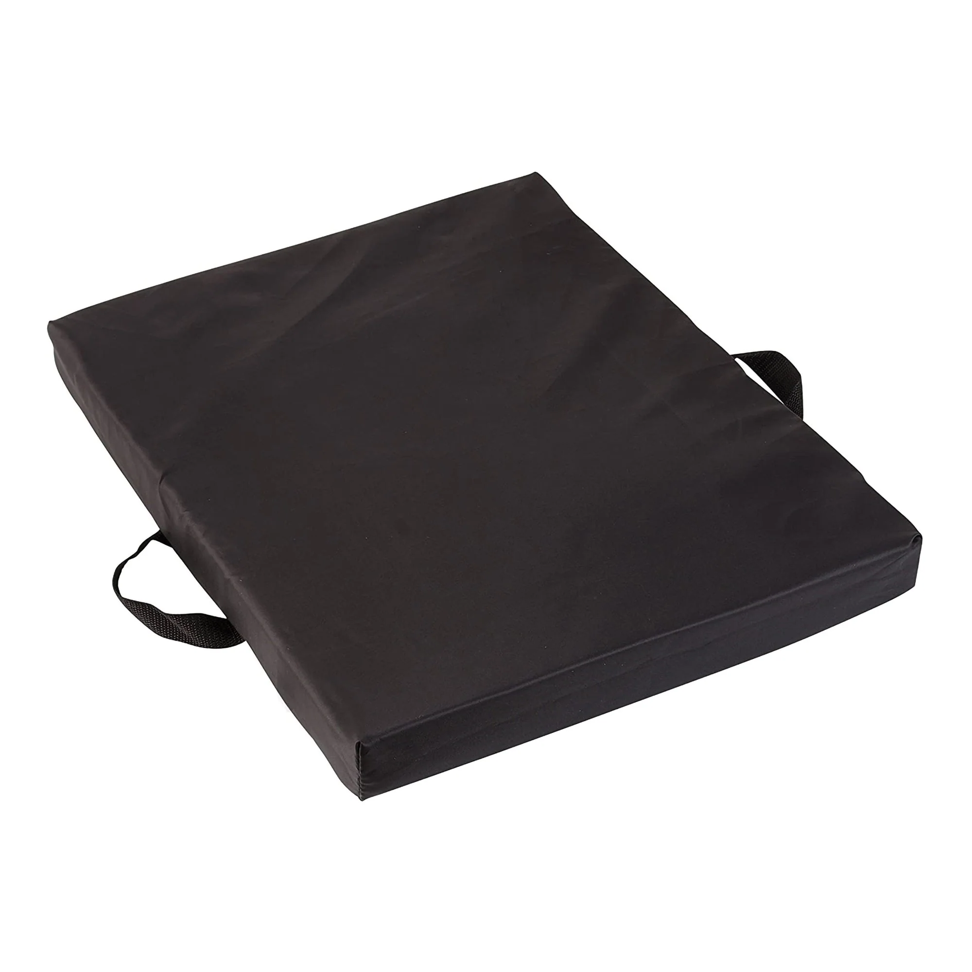 Mabis Healthcare Mabis Wheelchair Seat Cushion, Black, 16 D x 20 W x 2 H in. - Image 4