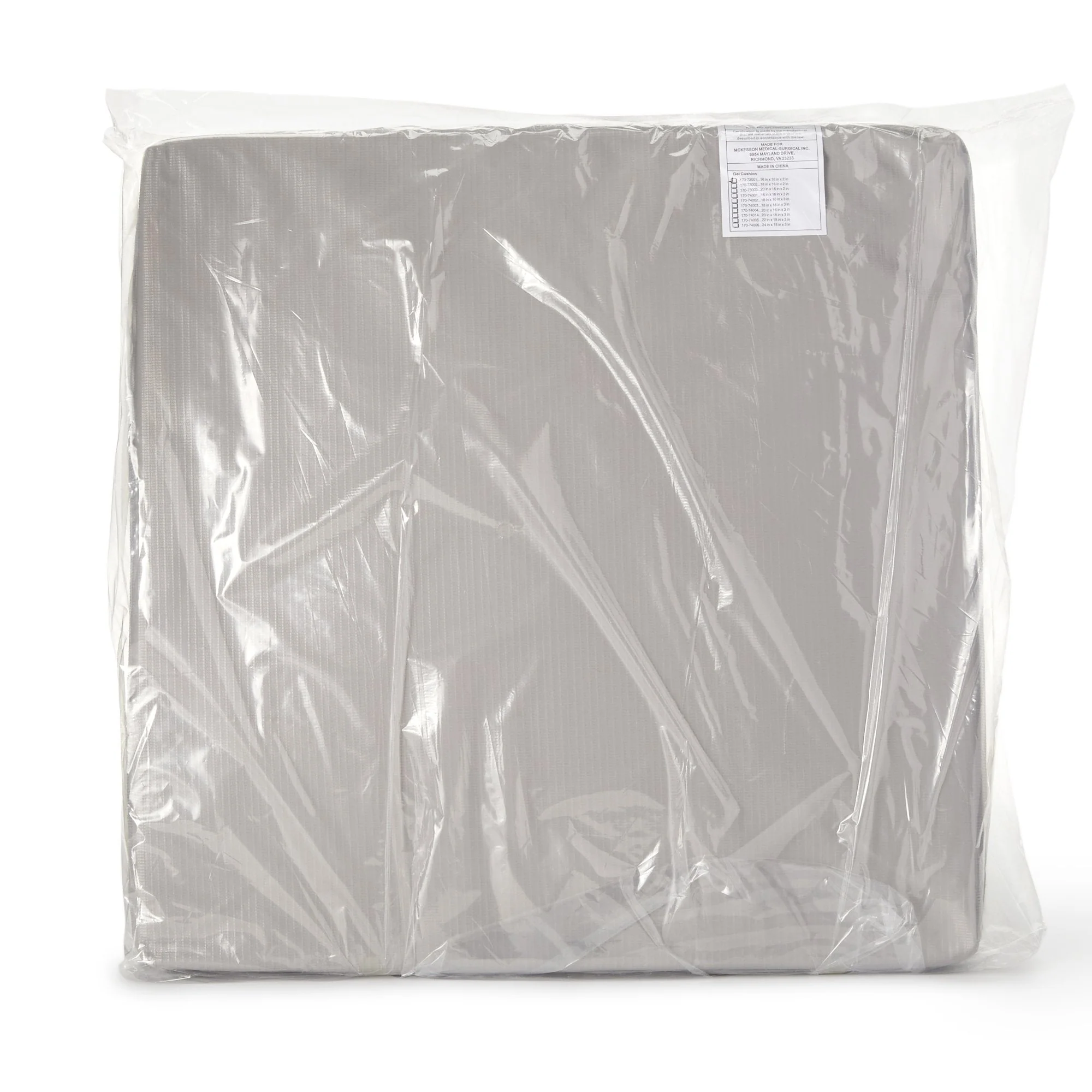 McKesson Brand McKesson Gel Protekt Seat Cushion, 16 x 16 x 2 Inch (4/CS) - Image 4