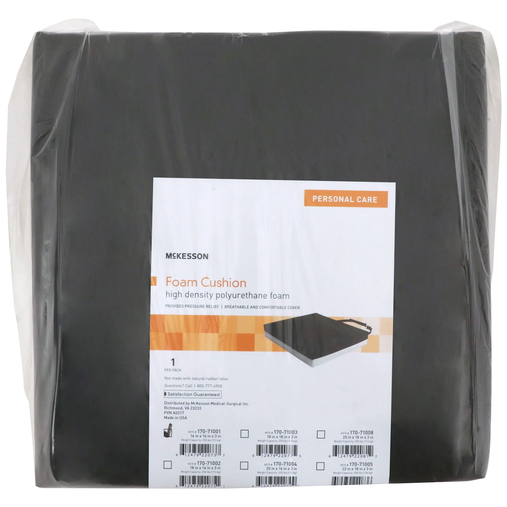 McKesson Brand McKesson Foam Seat Cushion, 16 x 16 x 3 Inch (7/CS) - Image 5