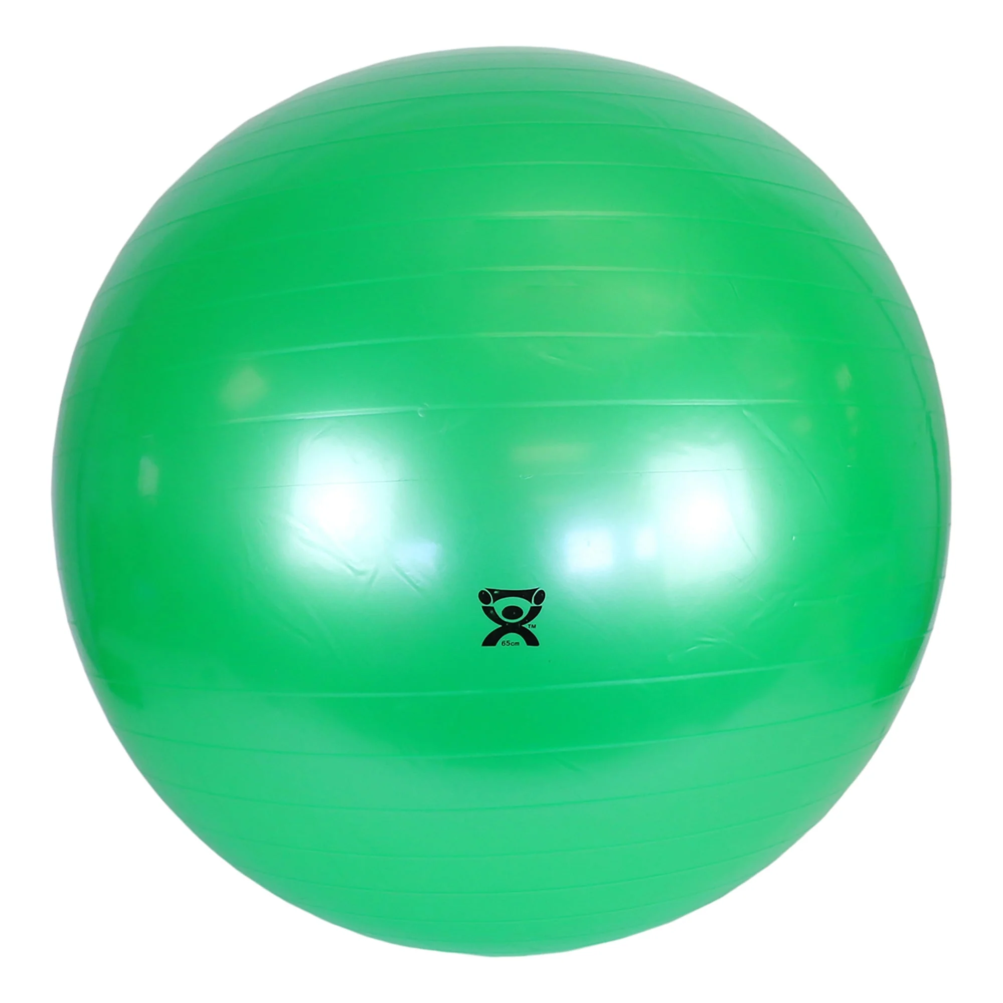 Fabrication Enterprises CanDo Inflatable Exercise Ball, Green, 26 Inches - Image 2