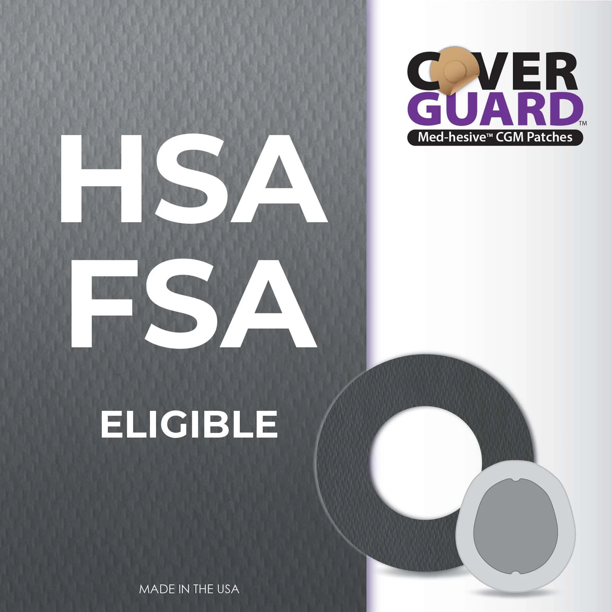 Veridian Healthcare LLC Sensor Overpatch Cover Guard Black For Dexcom G7 (150/CS) - Image 7