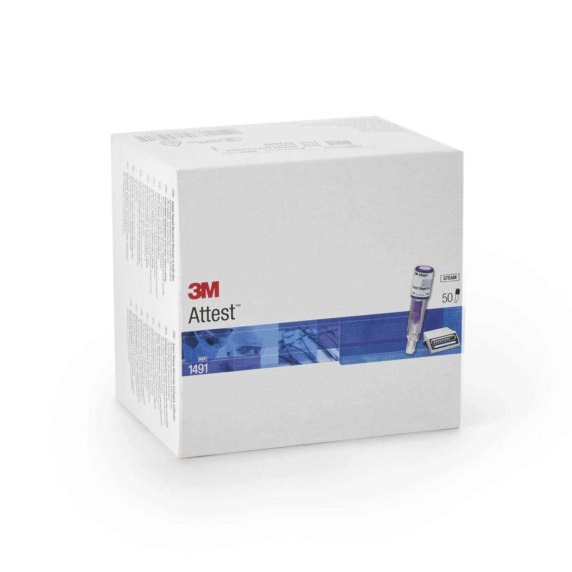 Solventum Corporation 3M Attest Rapid Readout Sterilization Biological Indicator Vial (200/CS) - Image 2