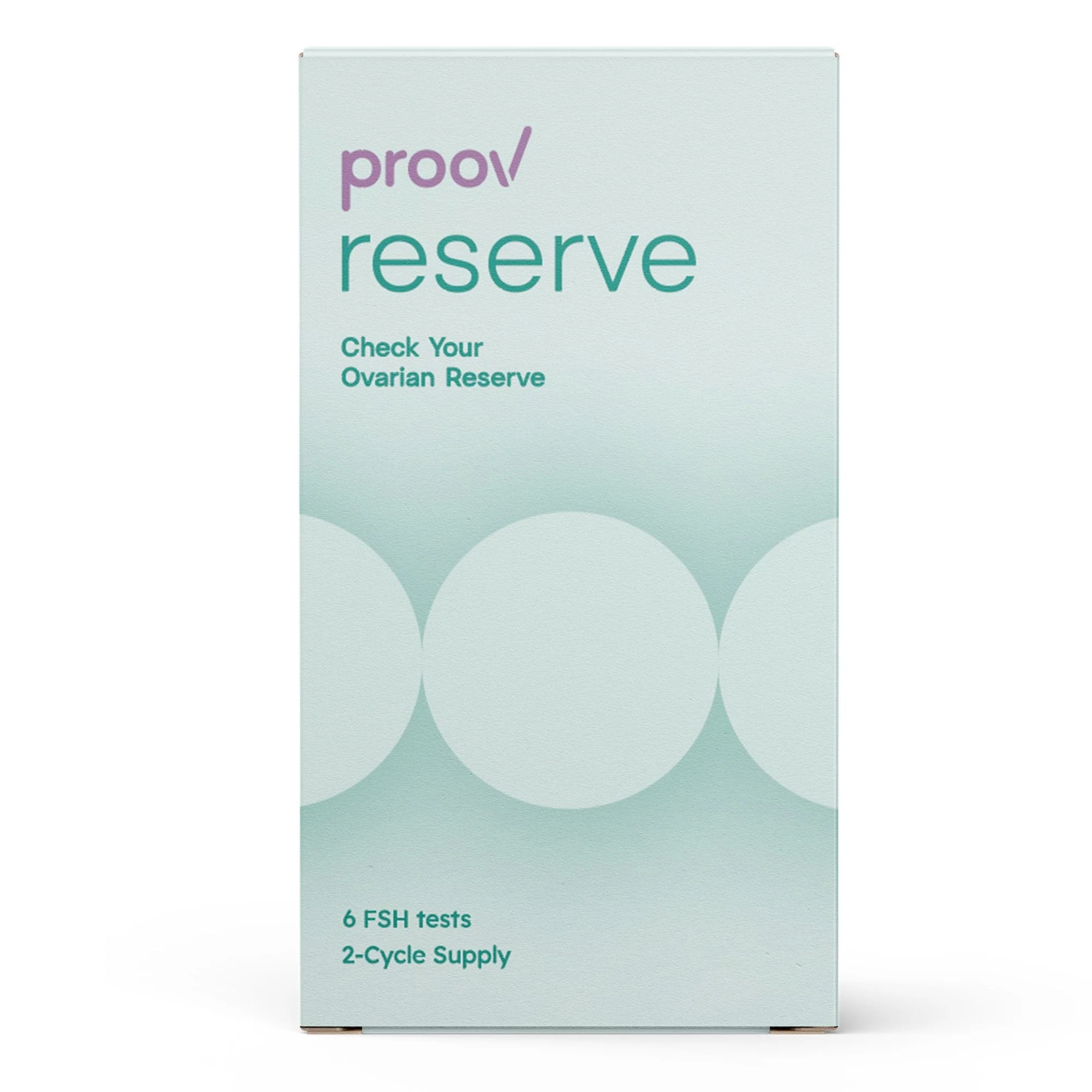 2San LLC proov reserve Ovarian Reserve Follicle Stimulating Hormone Fertility Test (1008/CS)
