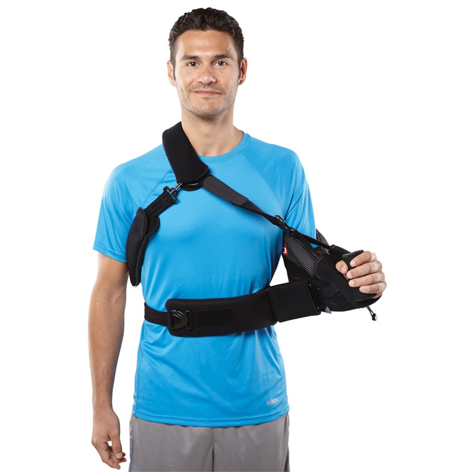 Breg Shoulder Brace ARC One Size Fits Most Buckle Closure - Image 2