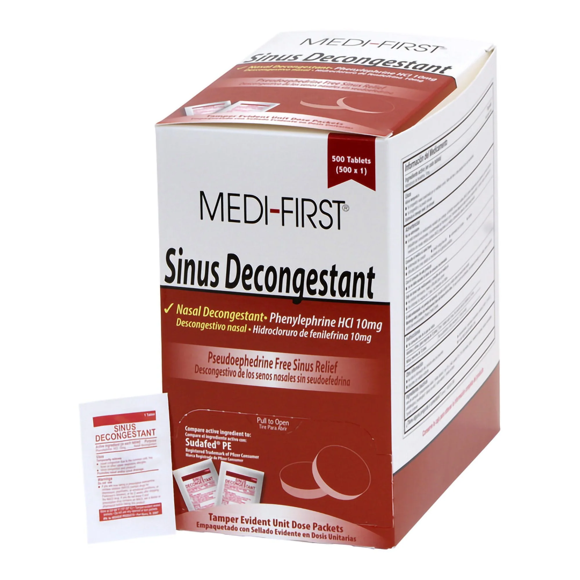 Medique Products Medi-First Phenylephrine Sinus Relief