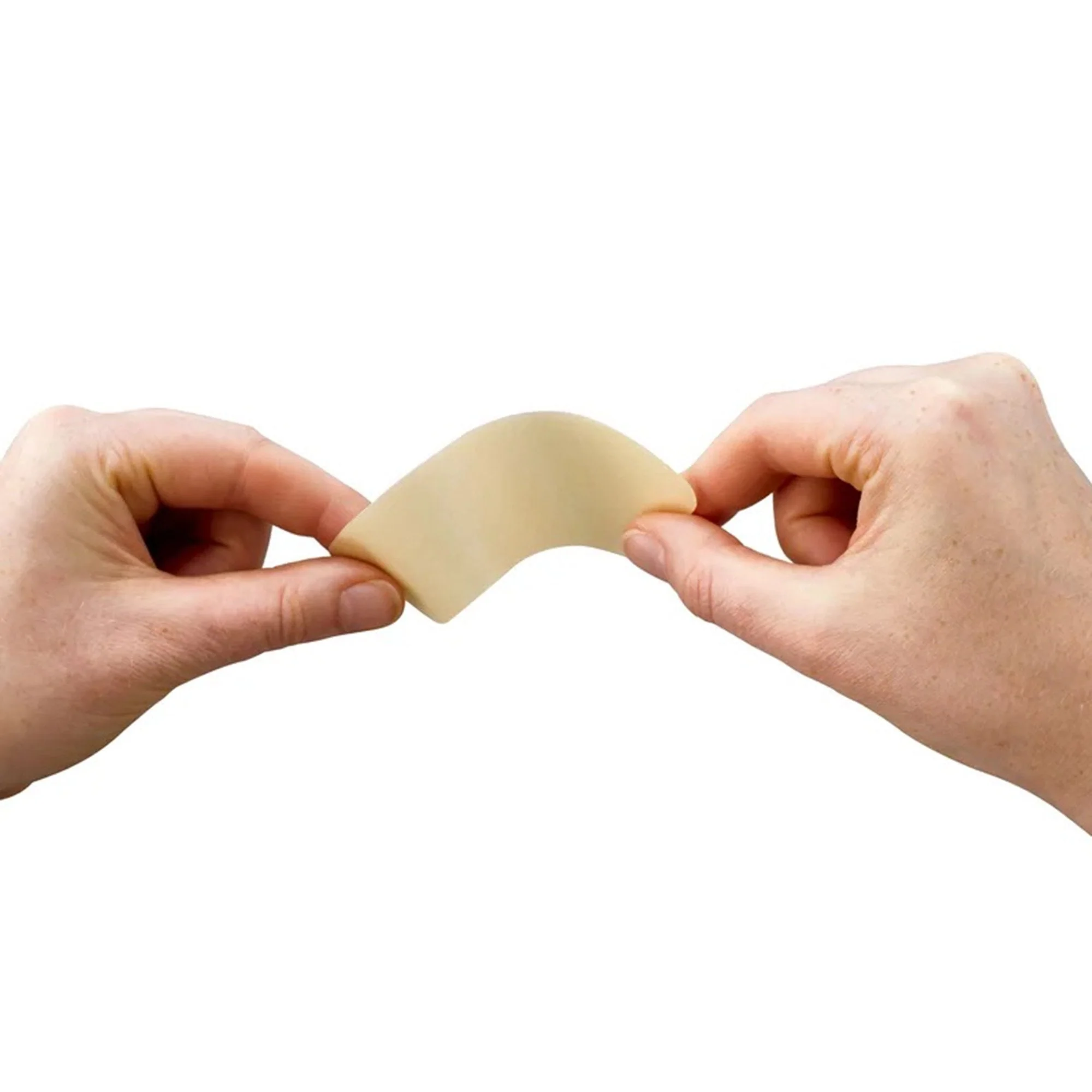 ConvaTec Skin Barrier Strip ESENTA 3 X 9 cm, Thin Curve, Hydrocolloid For Use with Ostomy Skin Protection Plate (2240/CS) - Image 2