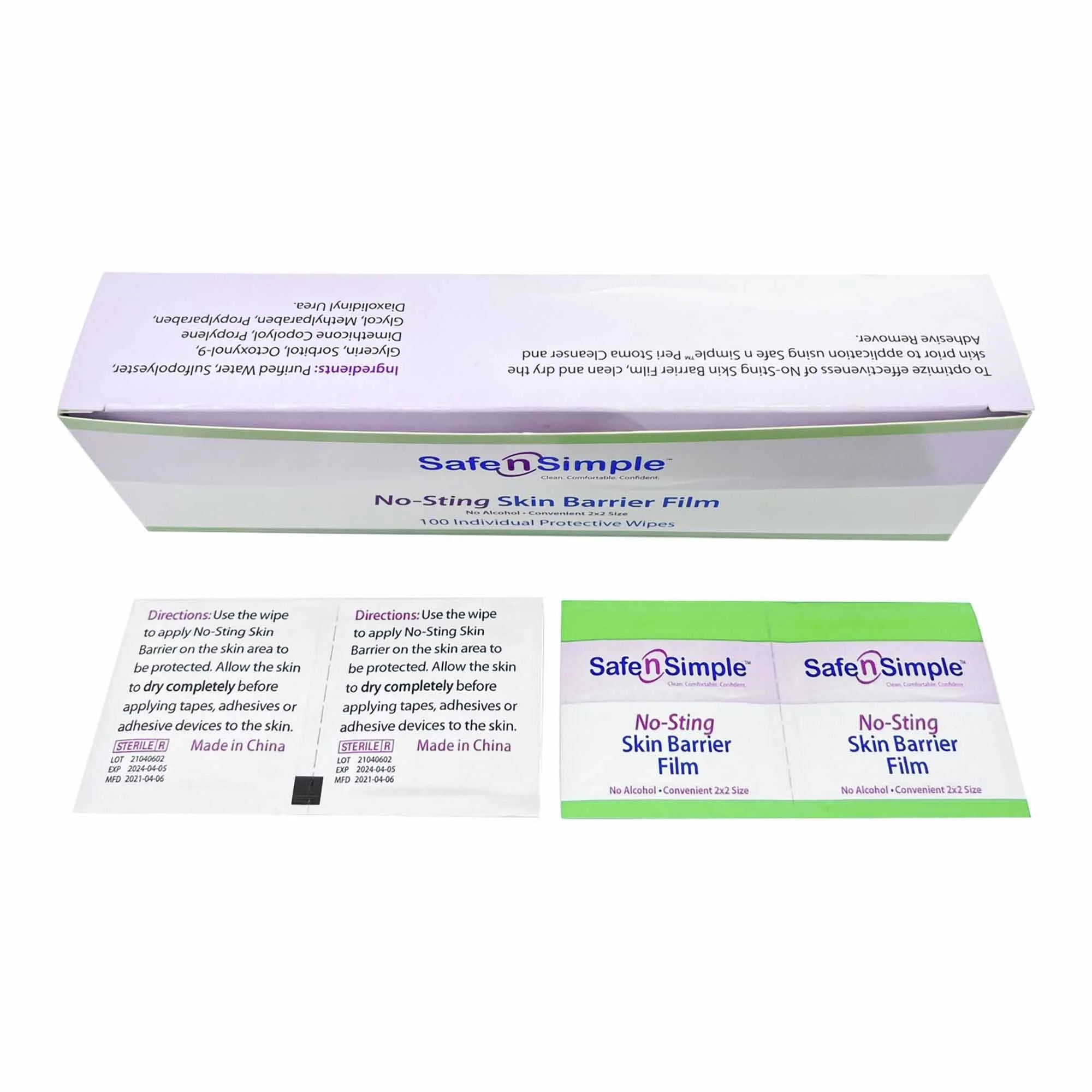 Safe N Simple Safe n Simple Barrier Wipe (10000/CS) - Image 2