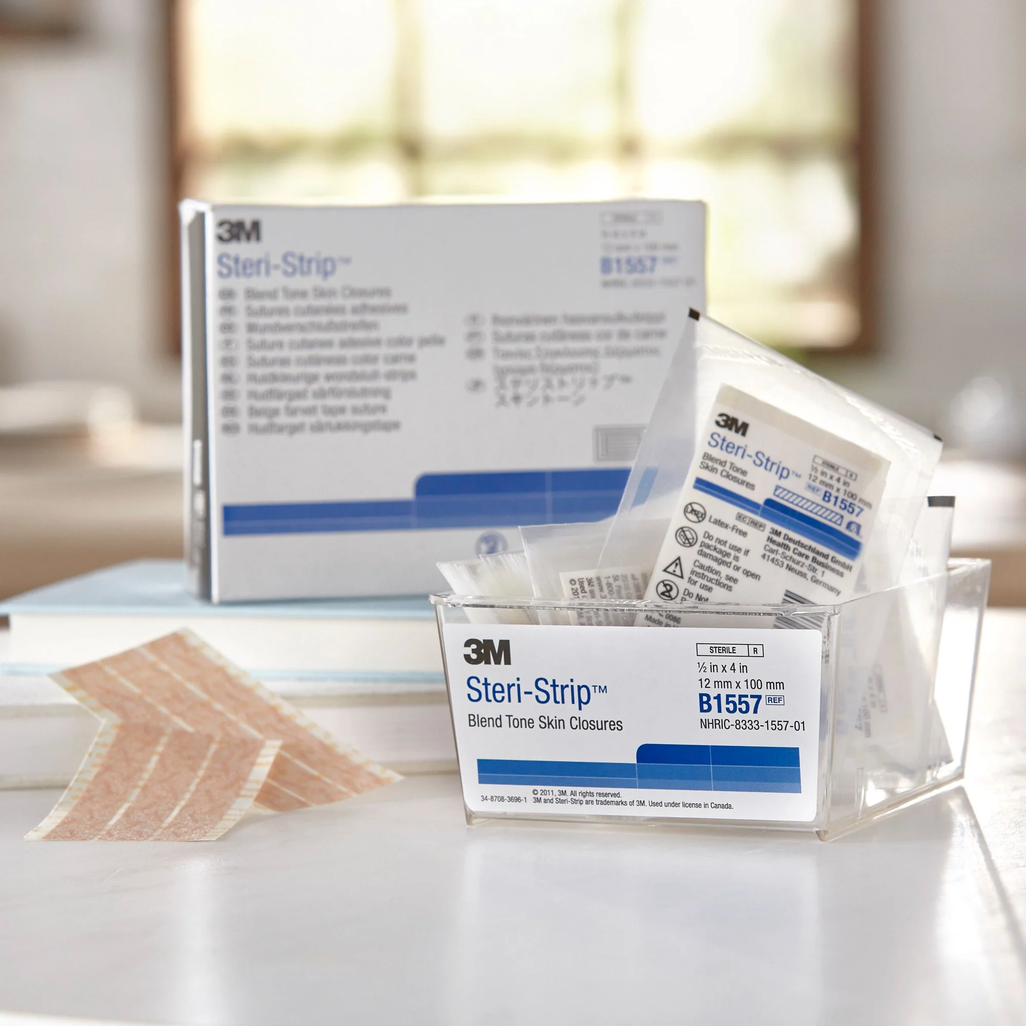 Solventum Corporation 3M Steri-Strip Skin Closure Strips, Sterile, nonwoven (200/CS) - Image 5