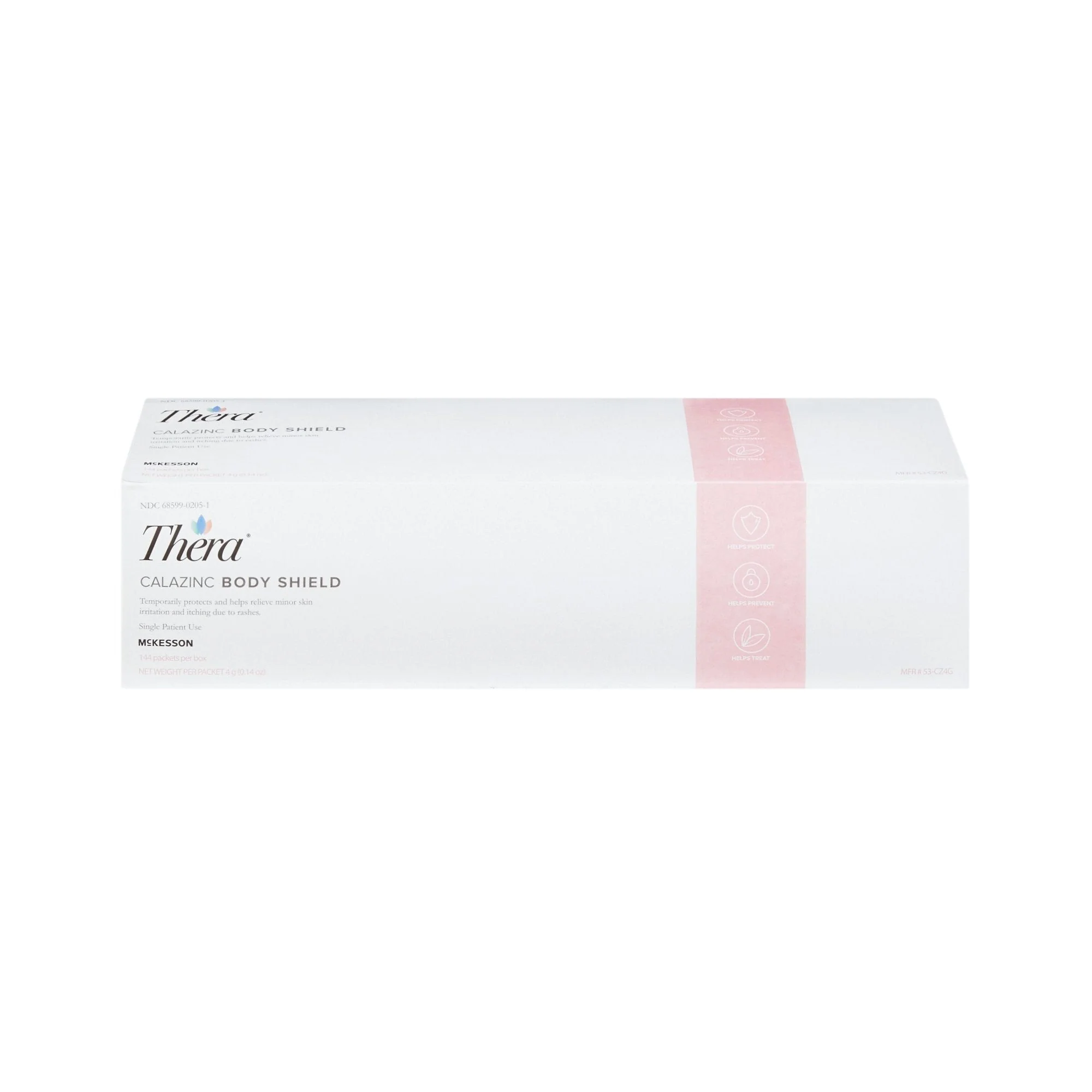 McKesson Brand Thera Calazinc Body Shield Skin Protectant, Individual Packets (864/CS) - Image 3