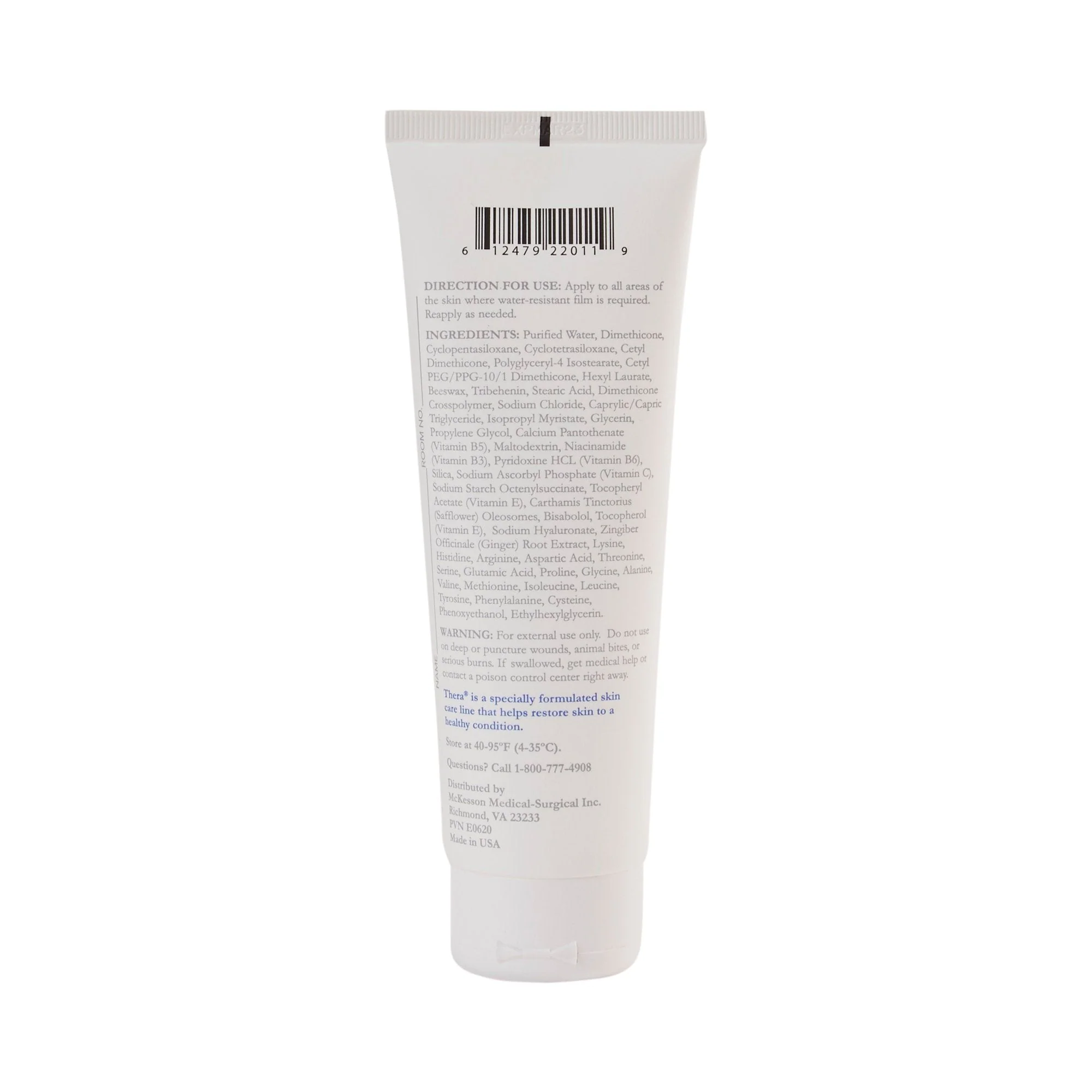 McKesson Brand McKesson Thera Silicone Skin Guard Skin Protectant, 4-ounce Tube (12/CS) - Image 2