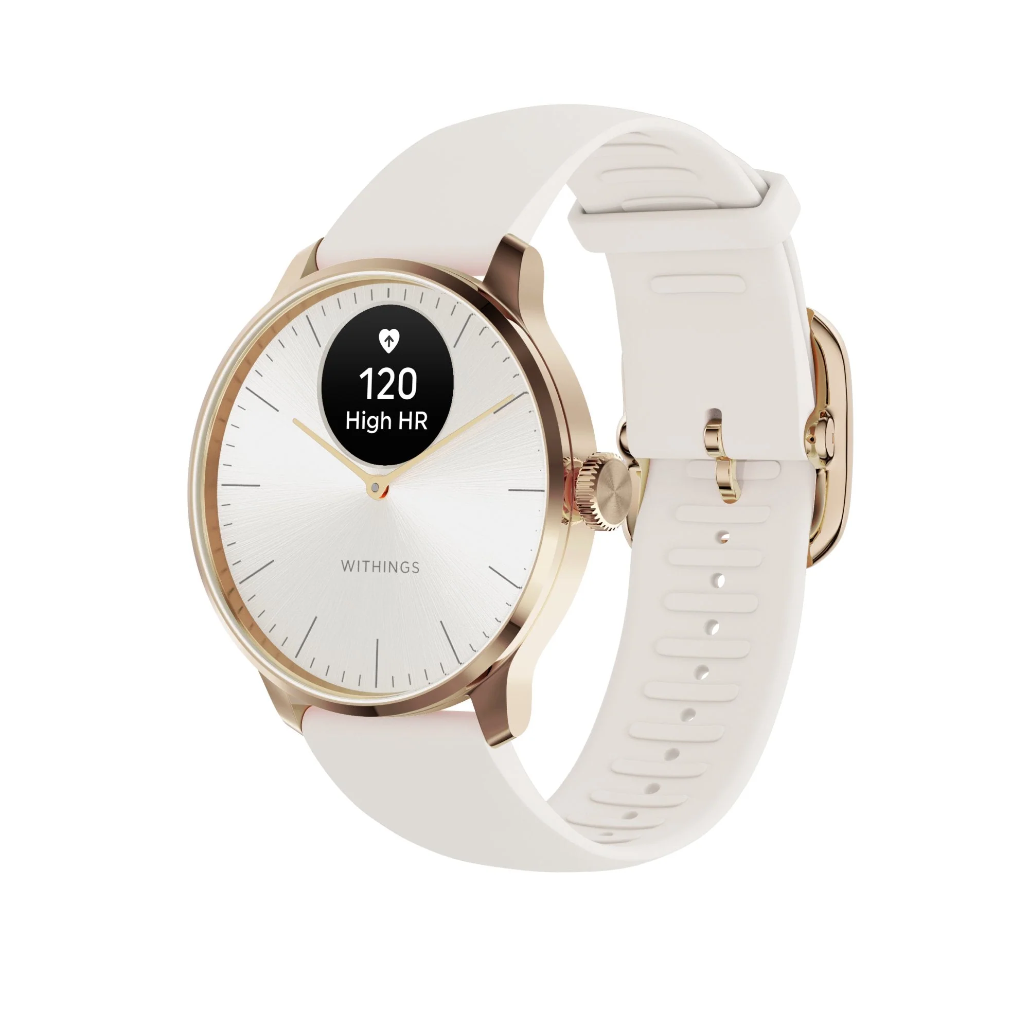 Withings Inc Withings ScanWatch Light Smart Watch, 37mm, Sand
