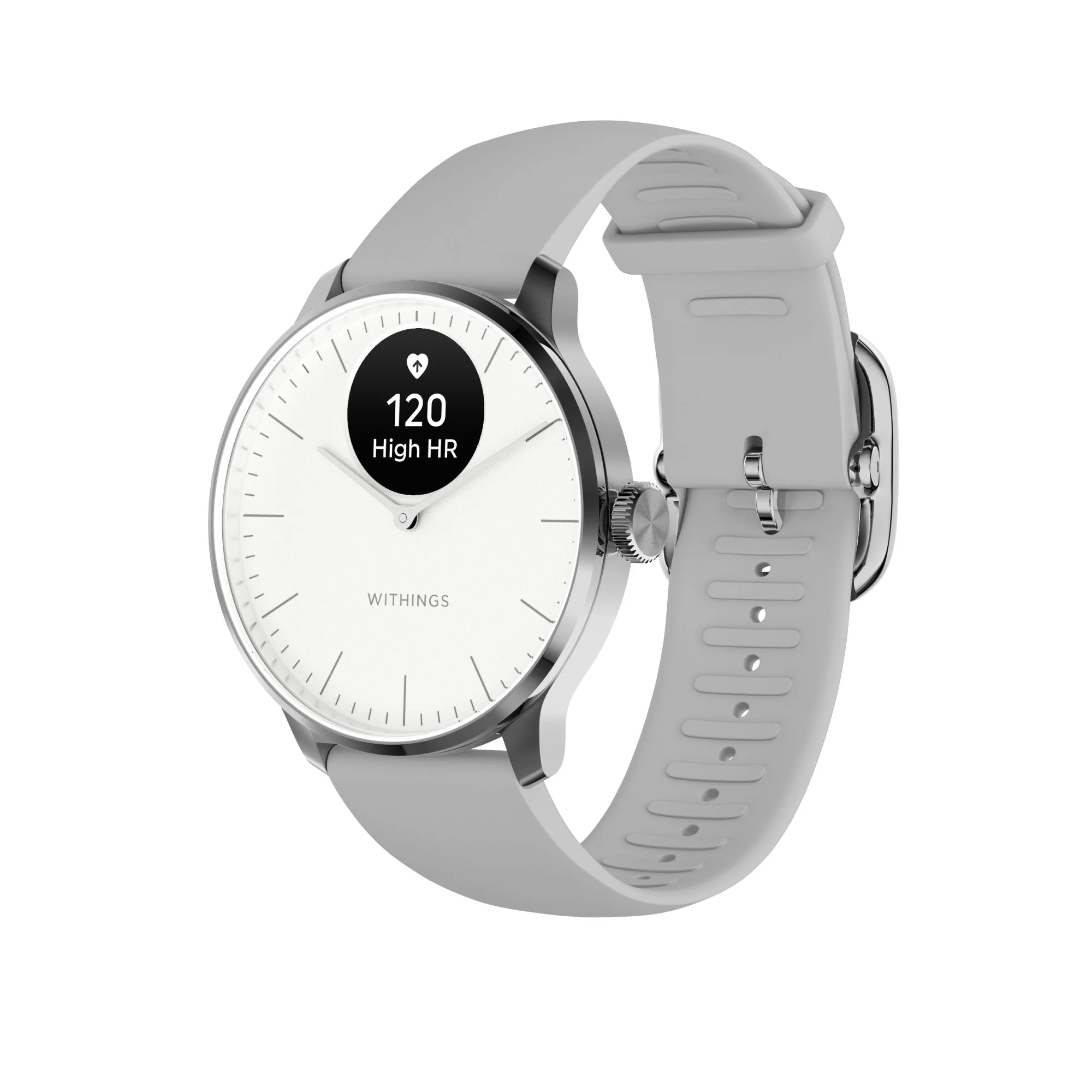 Withings Inc Withings ScanWatch Light Smart Watch, 37mm, White