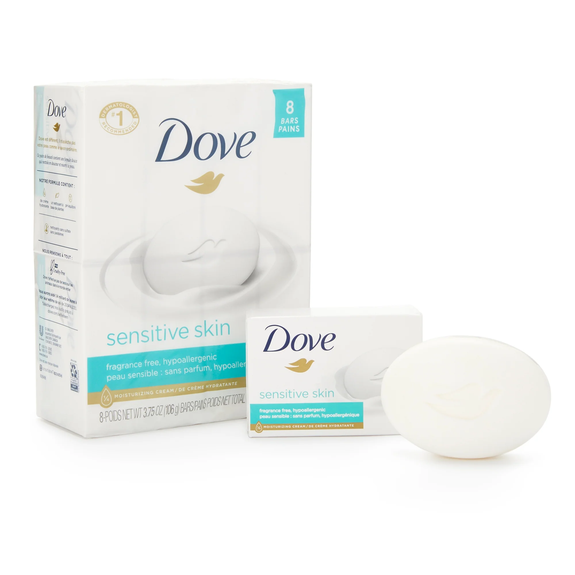 Essendant Co/United Stationers Dove Sensitive Skin Soap (72/CS)