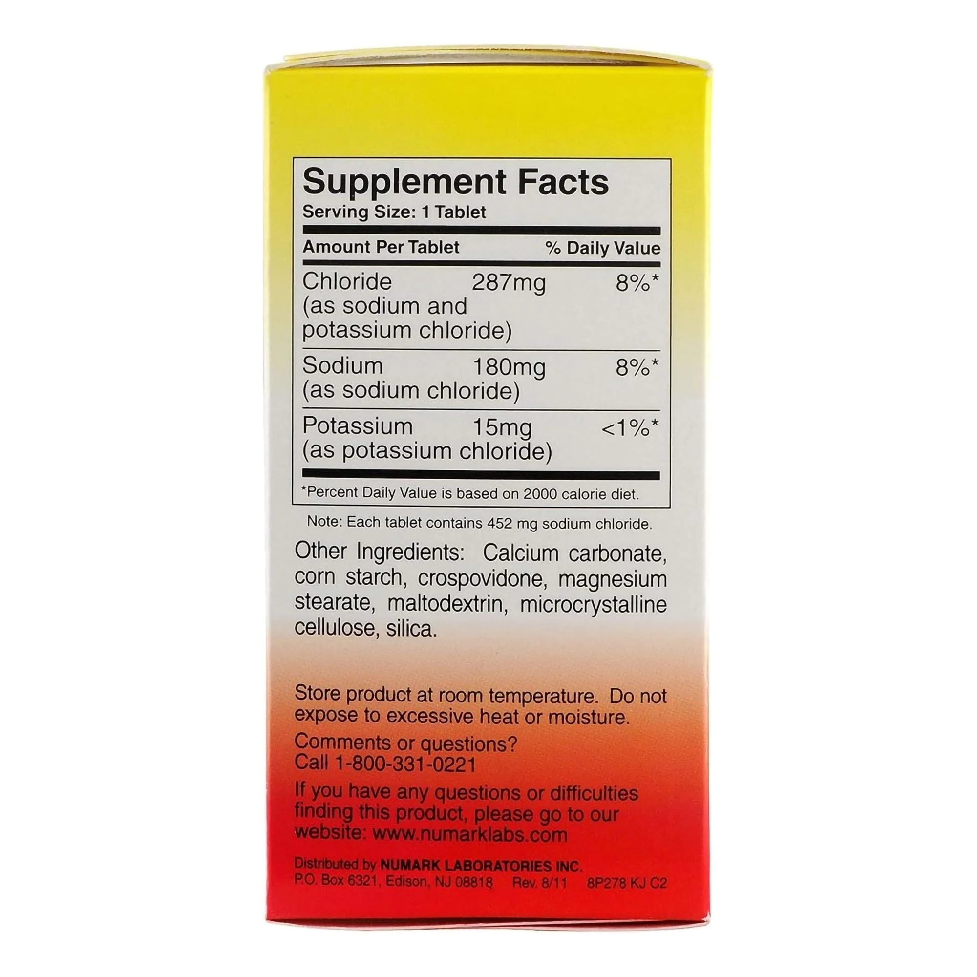 Numark Laboratories Thermotabs Buffered Salt Supplement Tablets - Image 3
