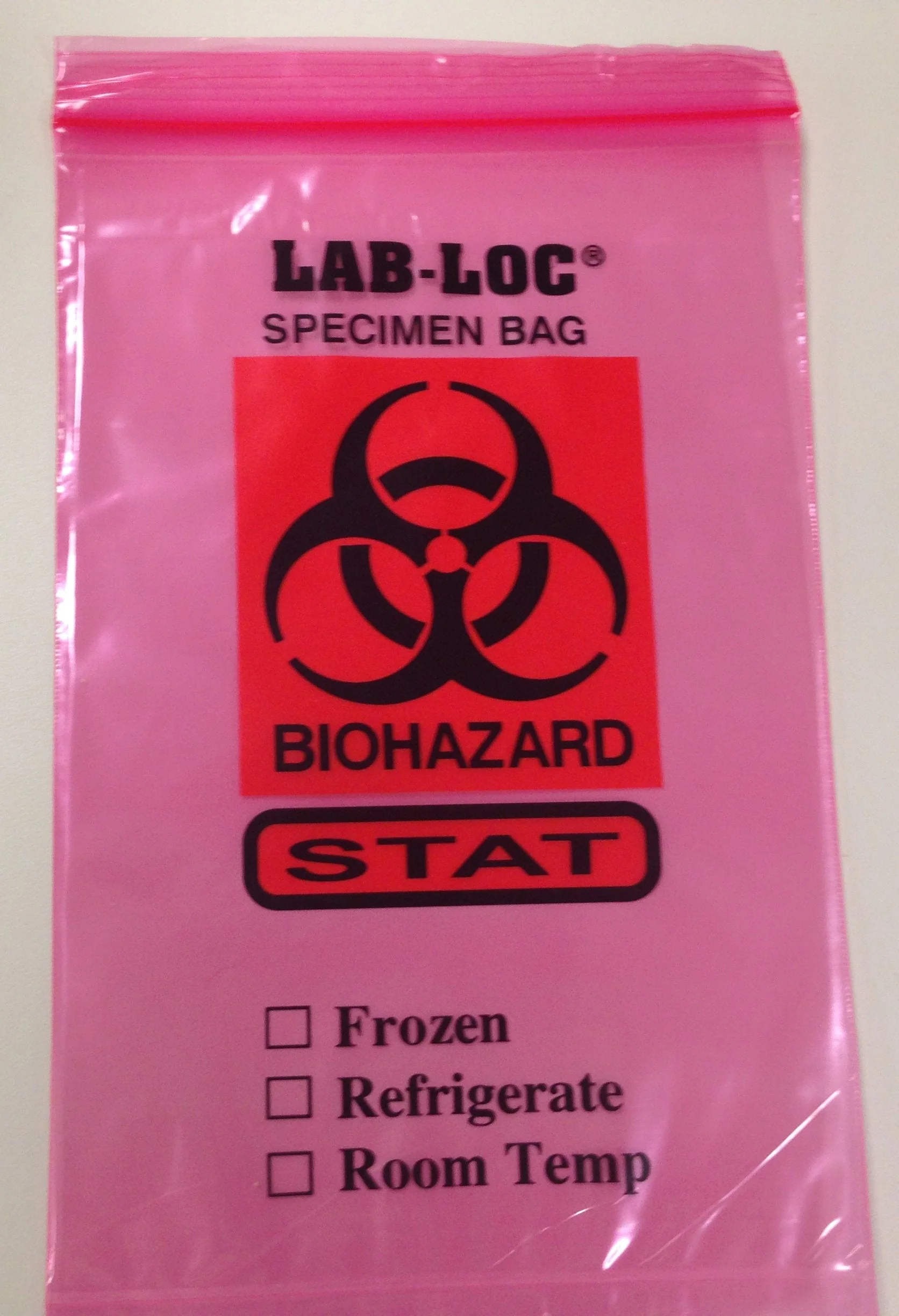 Elkay Plastics Seal-N-Rip Specimen Transport Bag with Document Pouch (1000/CS)
