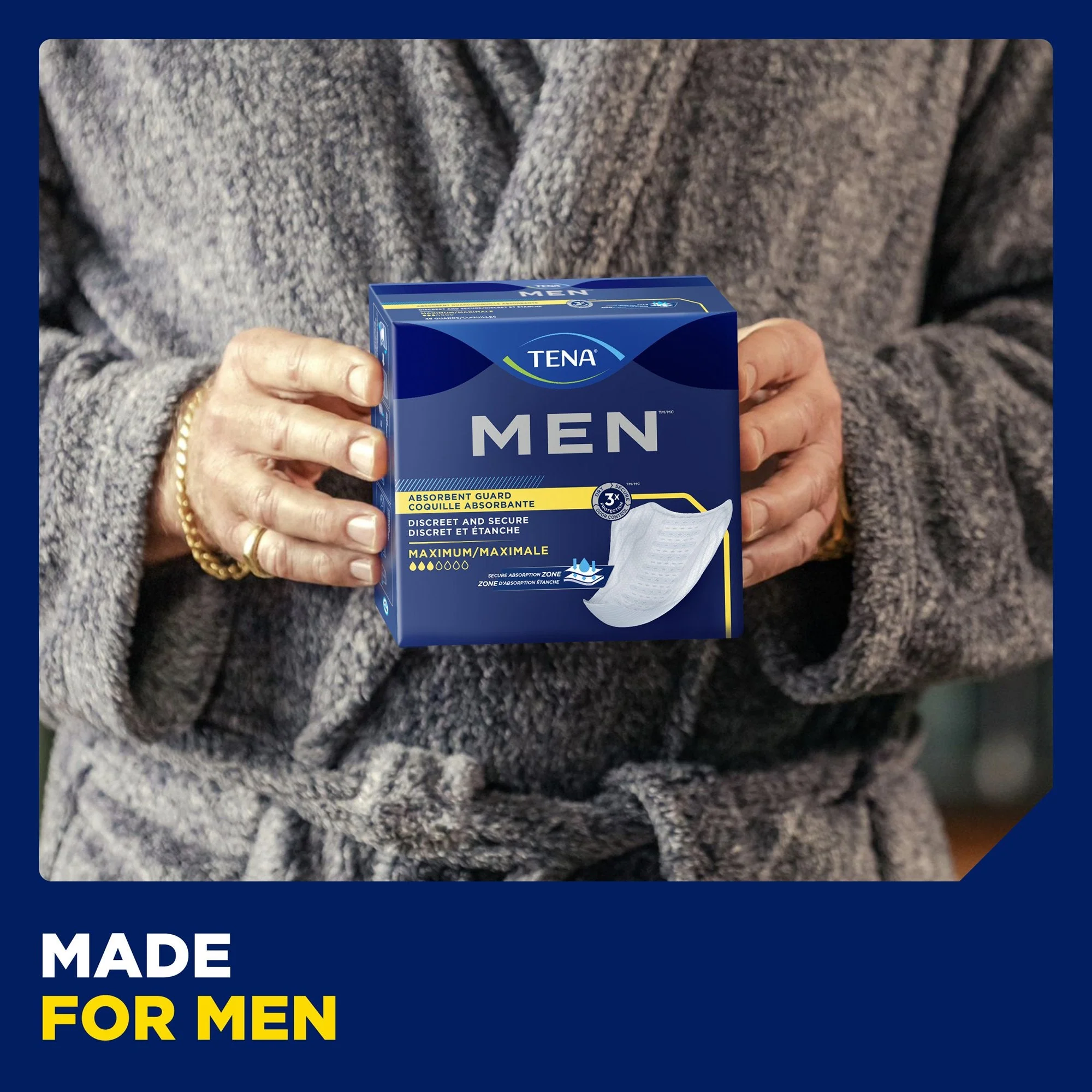 Essity HMS North America Inc Tena MEN Maximum Guards, Bladder Control Pad (120/CS) - Image 5