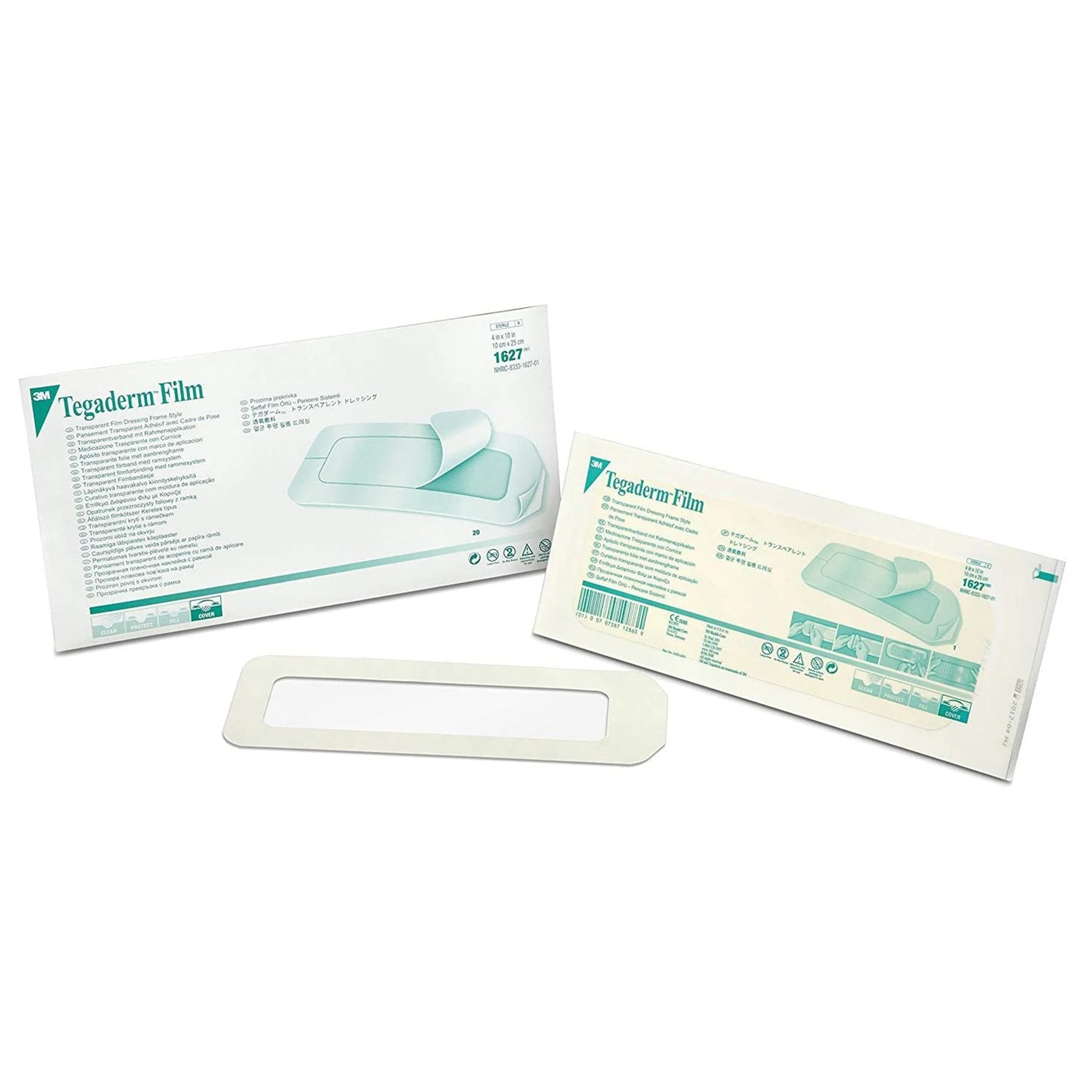 Solventum Corporation 3M Tegaderm Transparent Film Dressing, 4 x 10 Inch (80/CS)