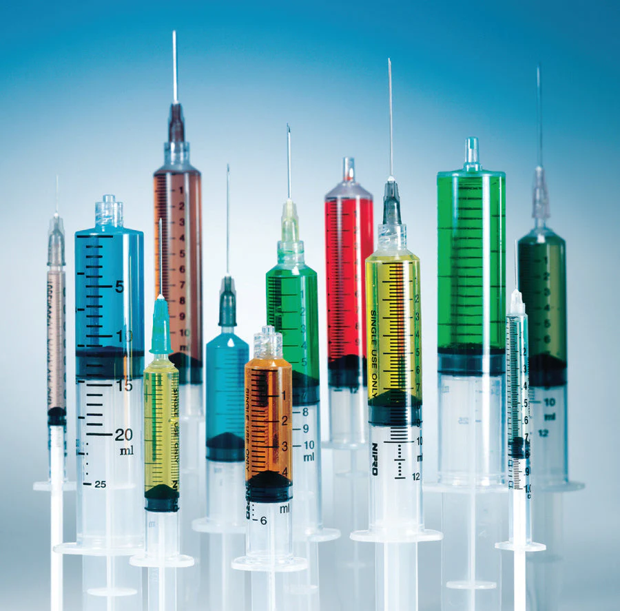 Standard Tuberculin Syringe with Needle Nipro 1 mL 5/8 Inch 25 Gauge NonSafety Regular Wall