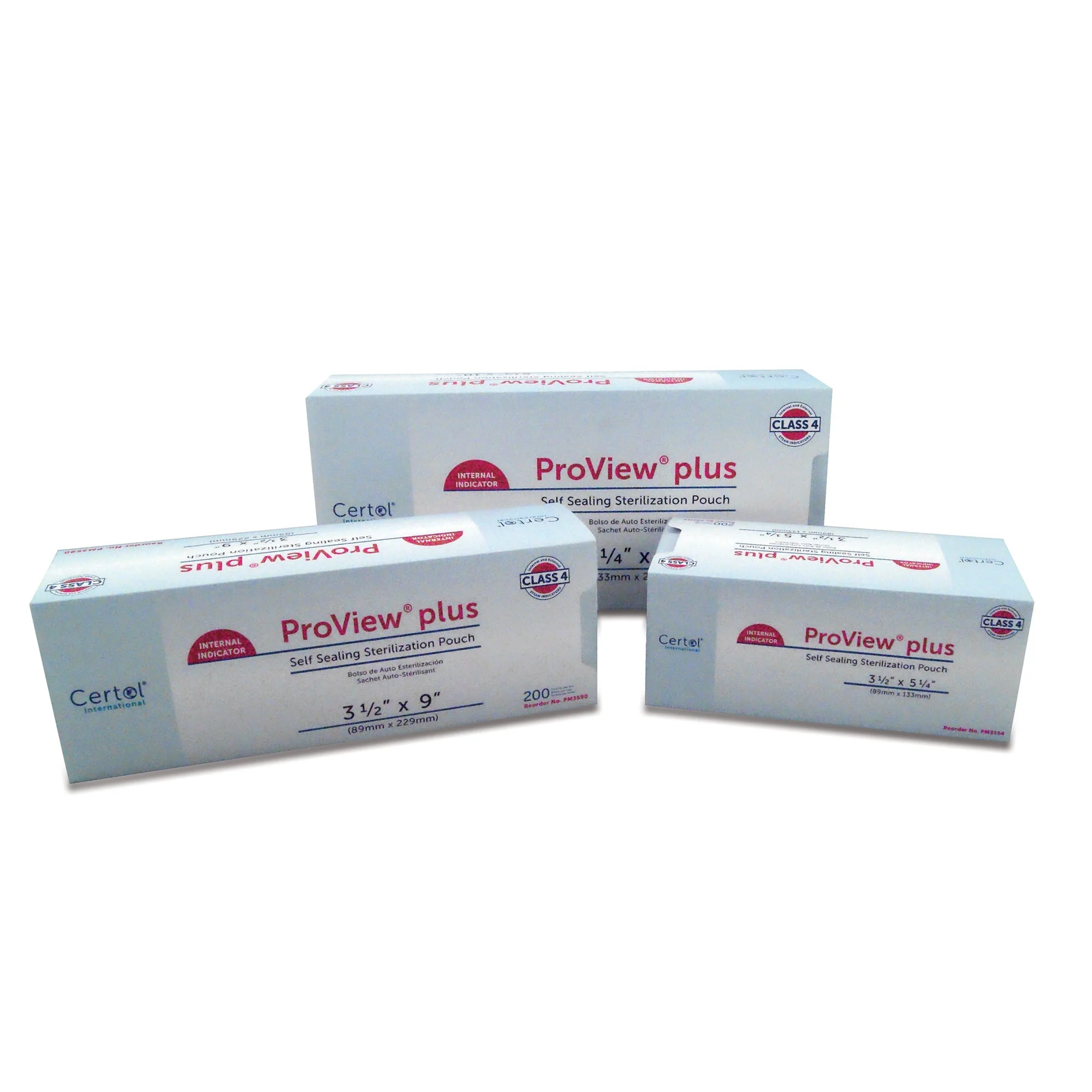 MicroCare LLC ProView plus Sterilization Pouch, 5-1/4 x 10 Inch (1200/CS) - Image 2