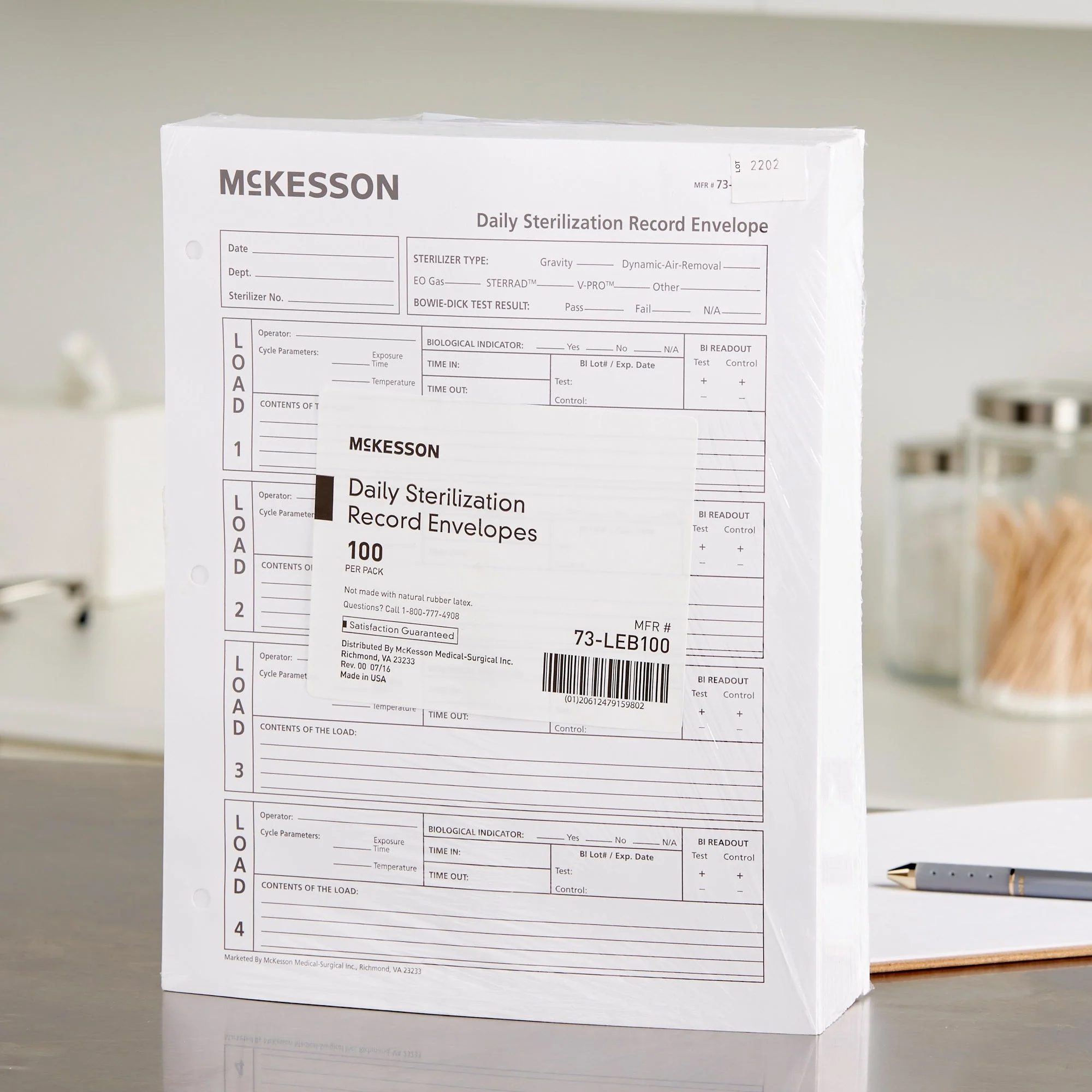 McKesson Brand McKesson Sterilization Record Envelope (1000/CS) - Image 4