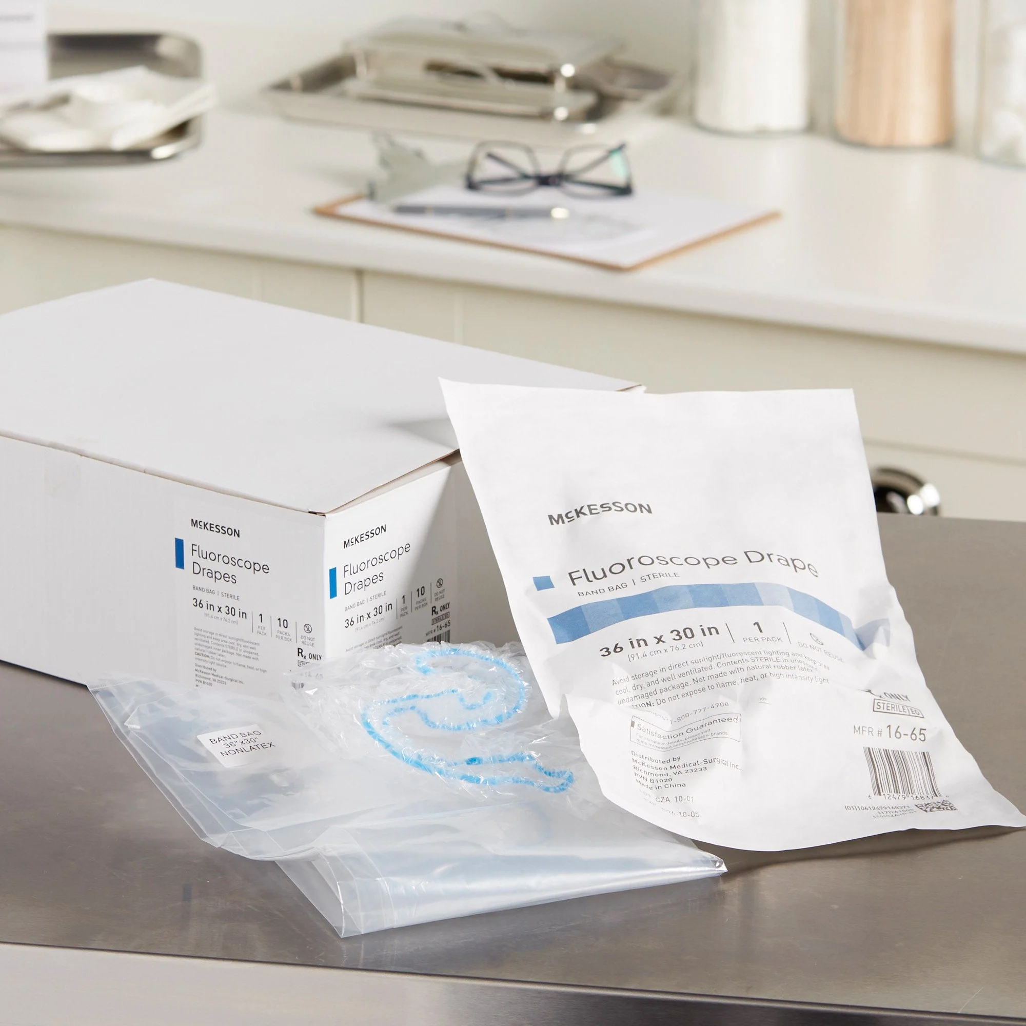McKesson Brand McKesson Single Layer Sterilization Wrap, 30 x 30 Inch (5/CS) - Image 6