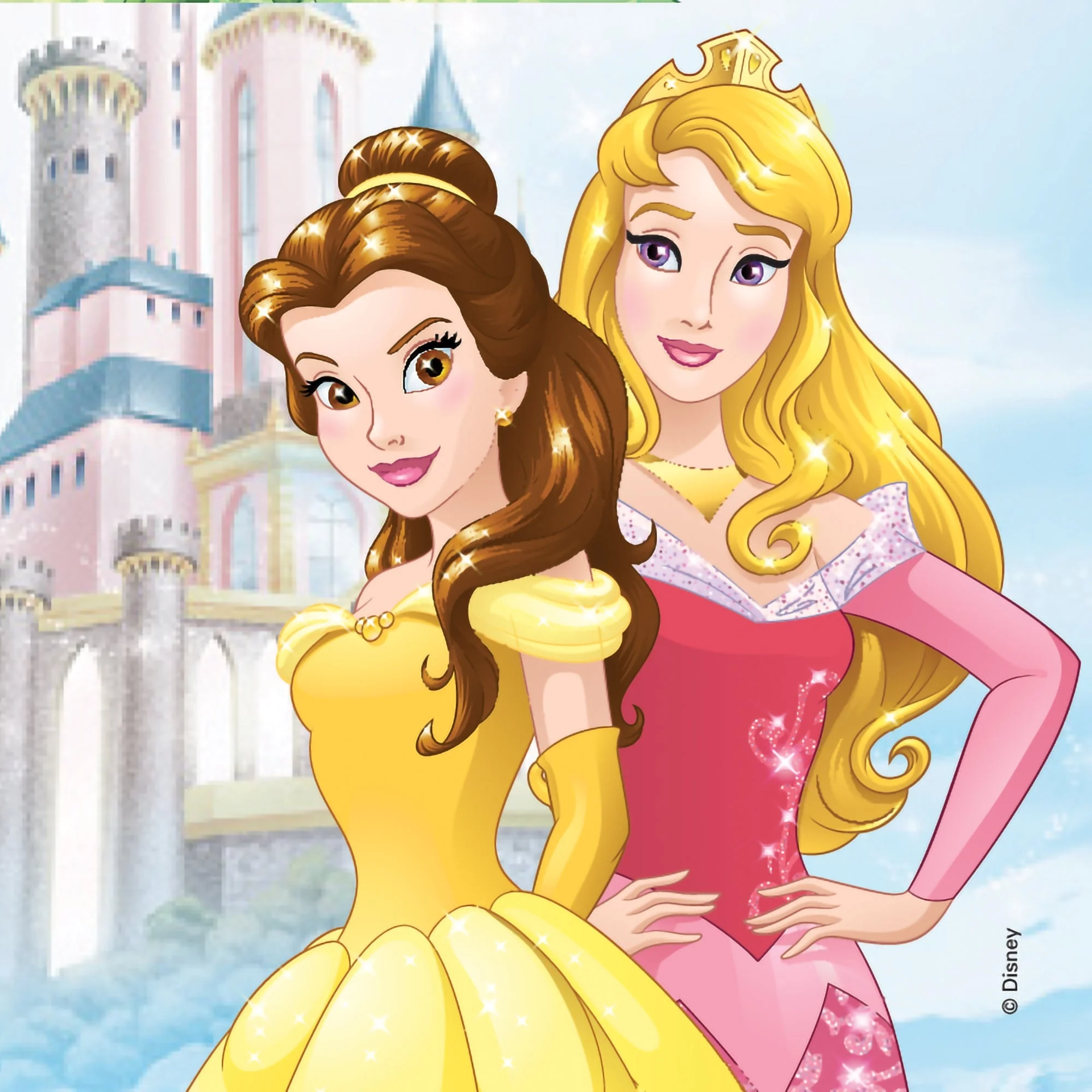 Medibadge Medibadge Disney Princesses Castles Sticker (90/PK) - Image 3