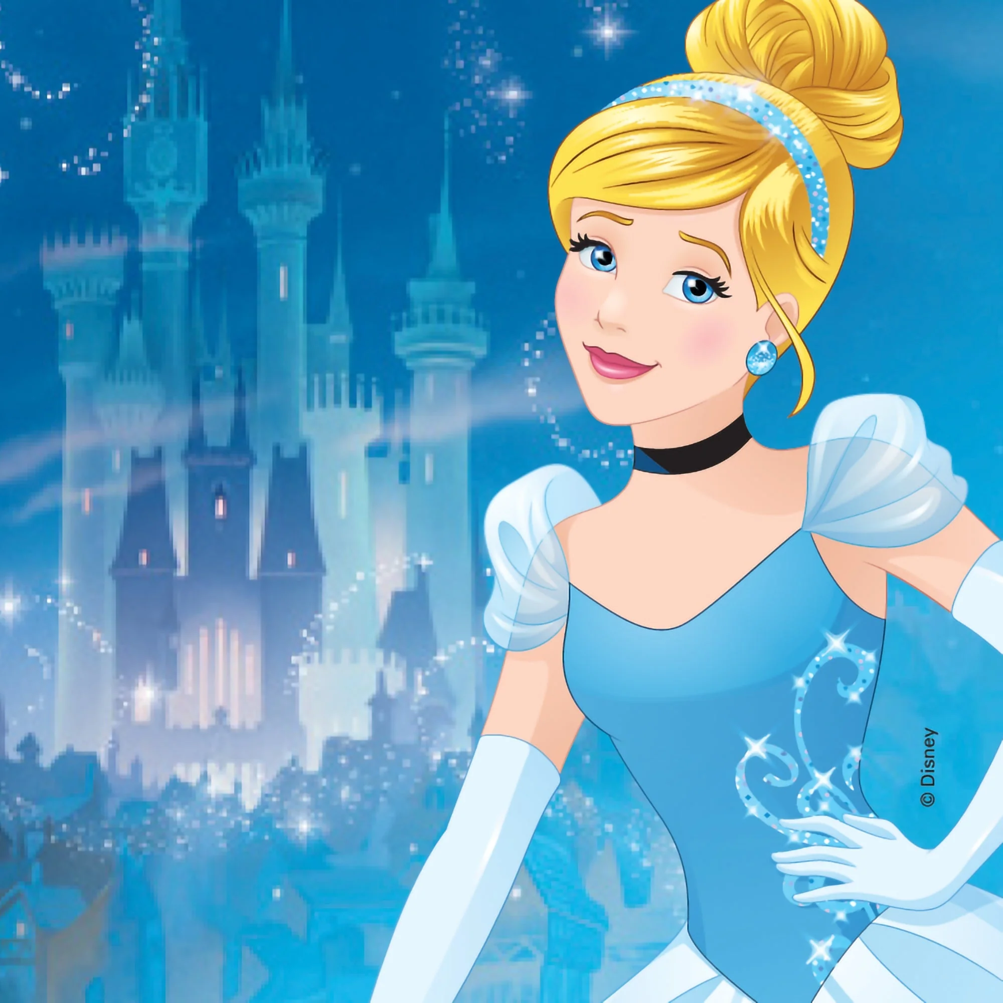 Medibadge Medibadge Disney Princesses Castles Sticker (90/PK) - Image 4