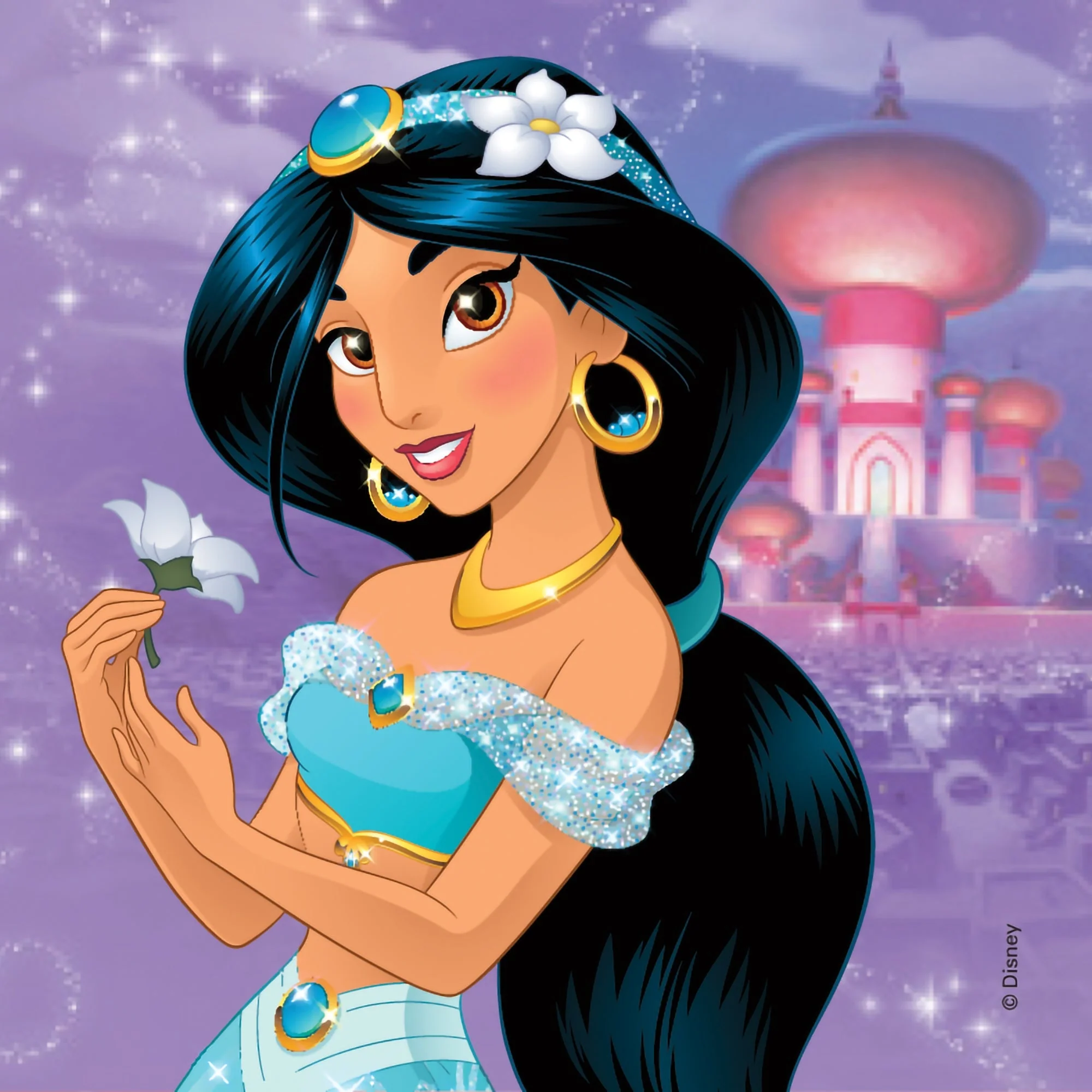 Medibadge Medibadge Disney Princesses Castles Sticker (90/PK) - Image 5