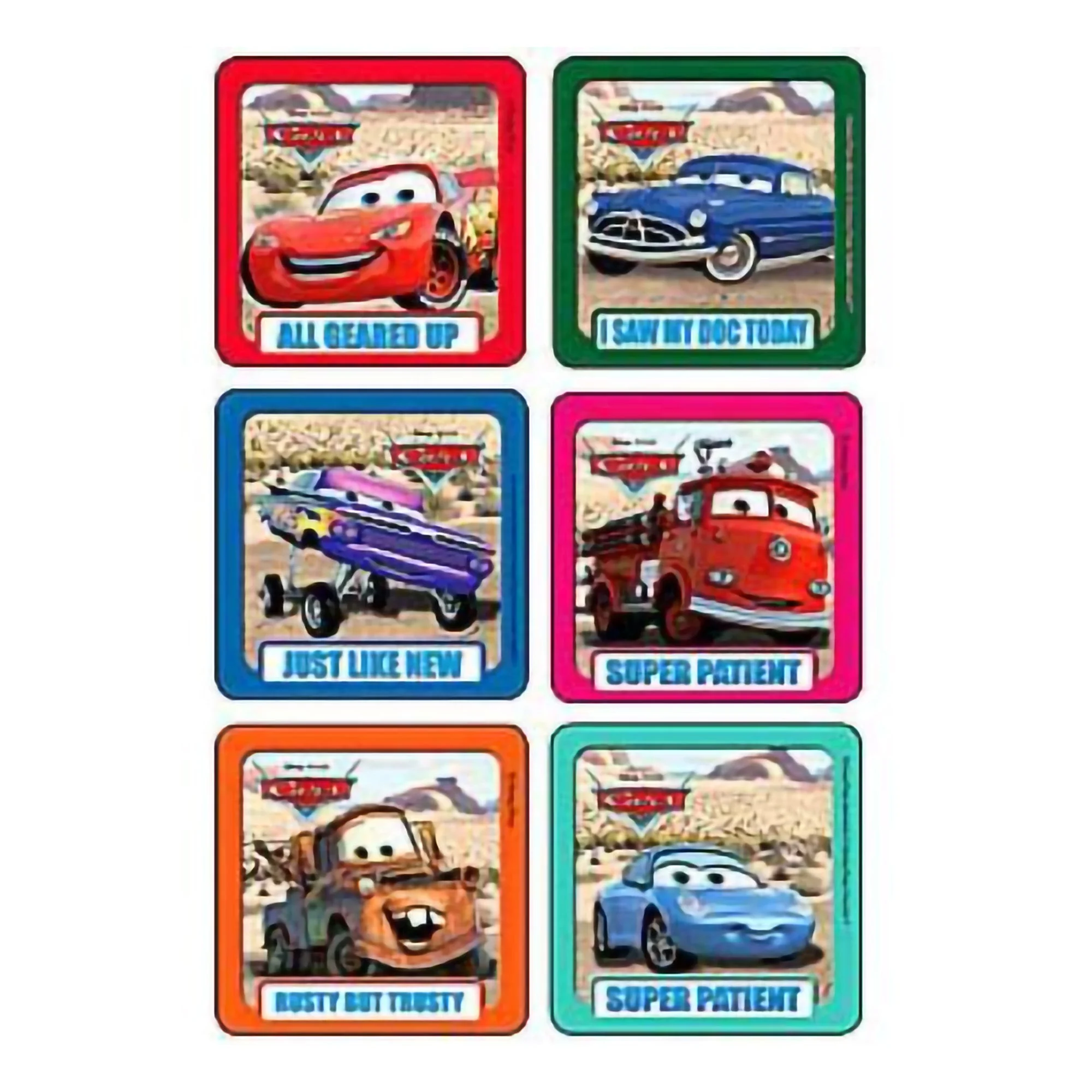 Medibadge Sticker Kids Love Stickers 90 per Pack Disney Cars - Super Patient 2-1/2 X 2-1/2 Inch
