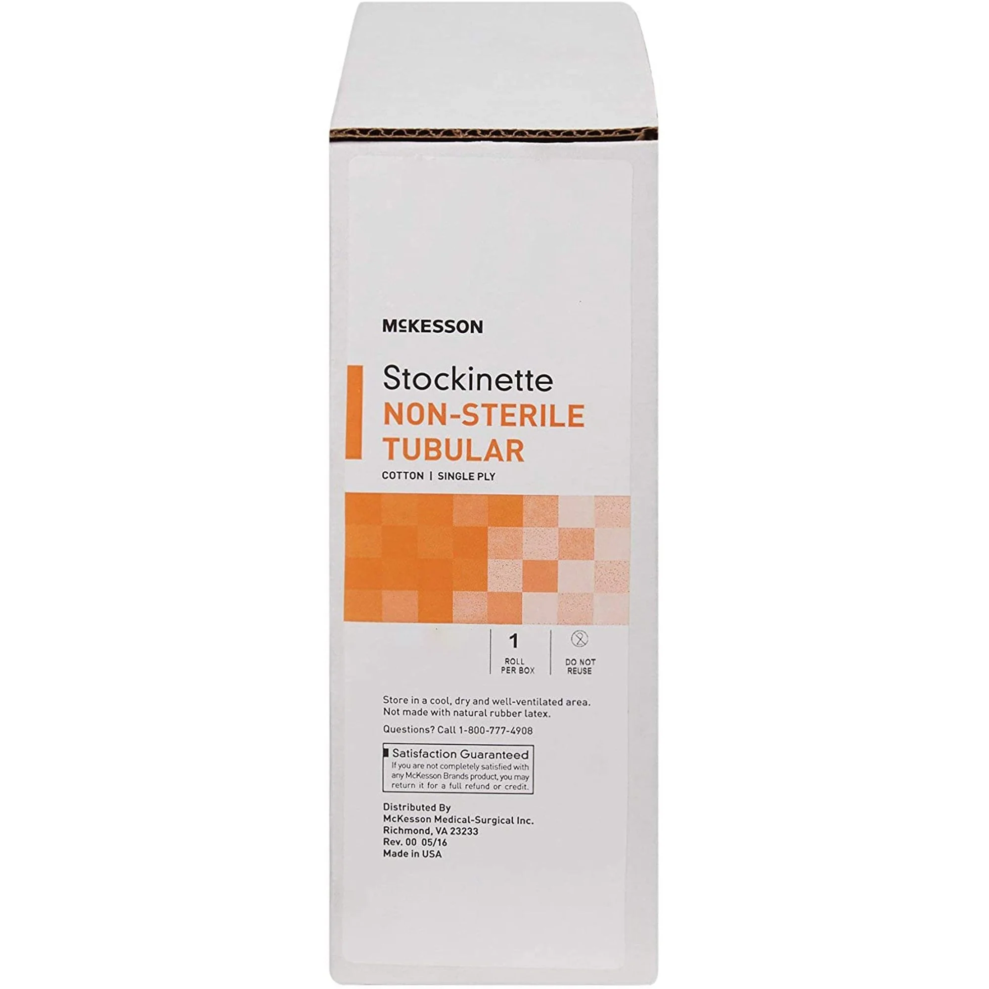 McKesson Brand McKesson White Polyester Tubular Stockinette, 6 Inch x 25 Yard (6/CS) - Image 3