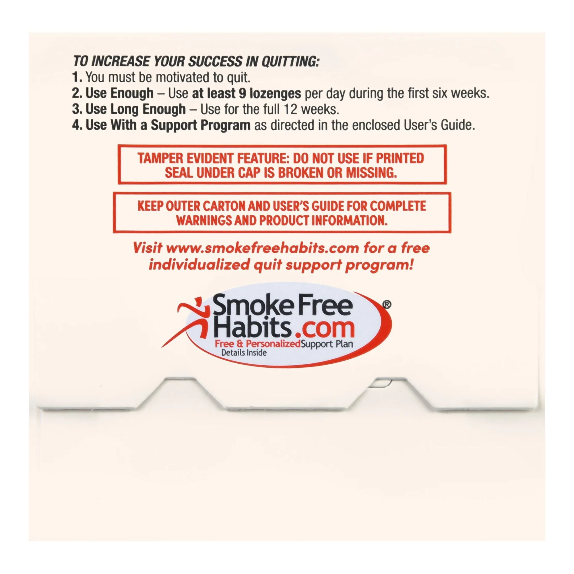 McKesson Brand Foster & Thrive Nicotine Polacrilex 4 mg (Nicotine) Lozenges Mint - Image 4