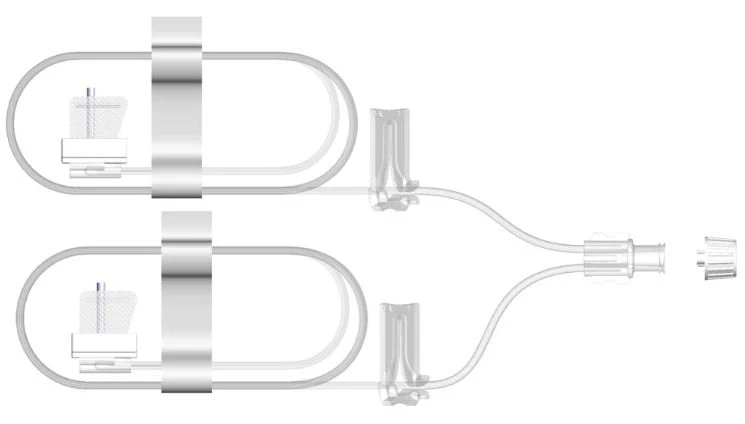 Subcutaneous Infusion Set Sub-Q 27 Gauge X 2 12 mm 36 Inch Tubing Without Port