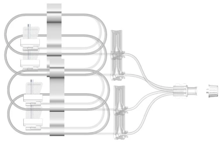 Subcutaneous Infusion Set Sub-Q 27 Gauge X 4 12 mm 36 Inch Tubing Without Port