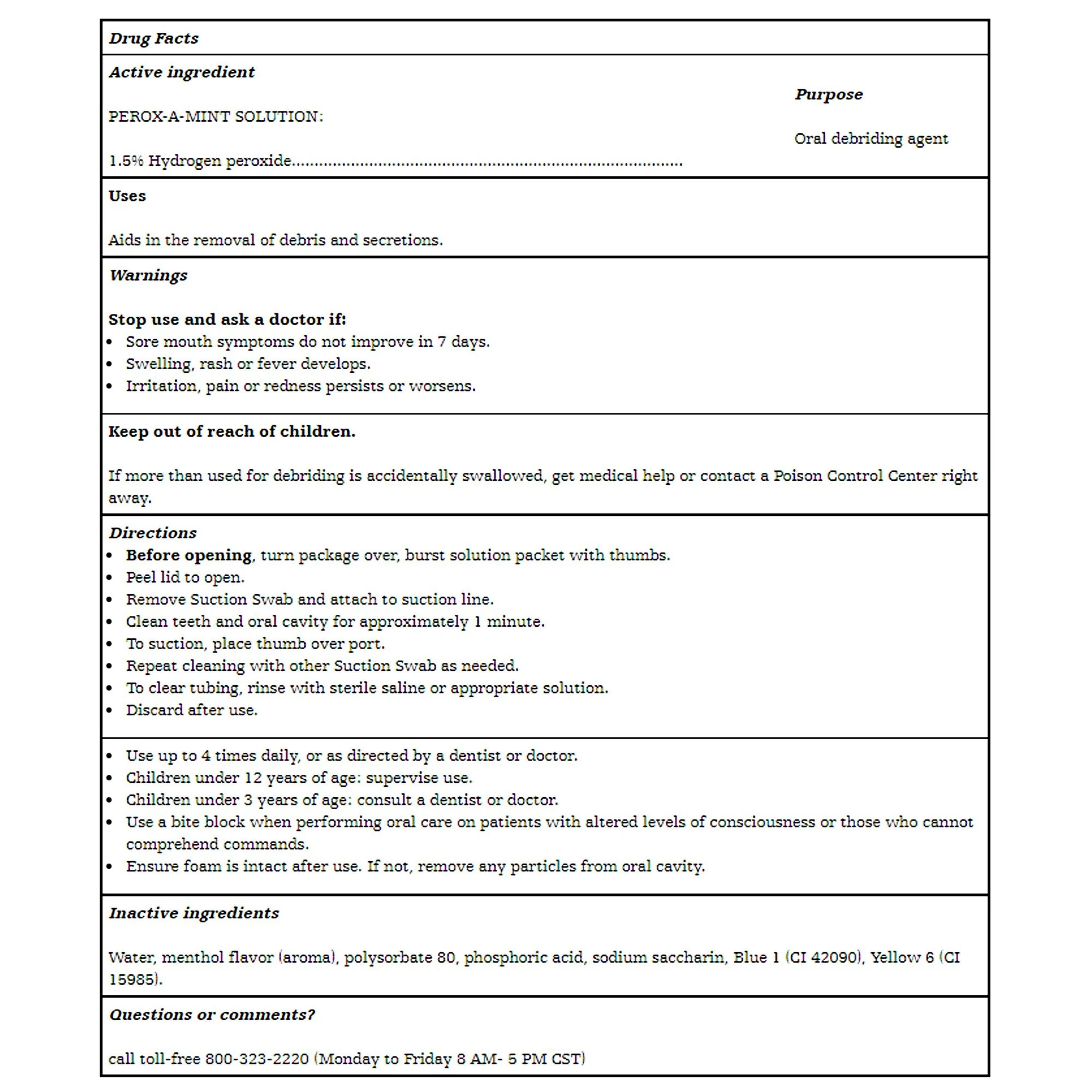 Sage Products Toothette Single Use Suction Swab System (200/CS) - Image 2