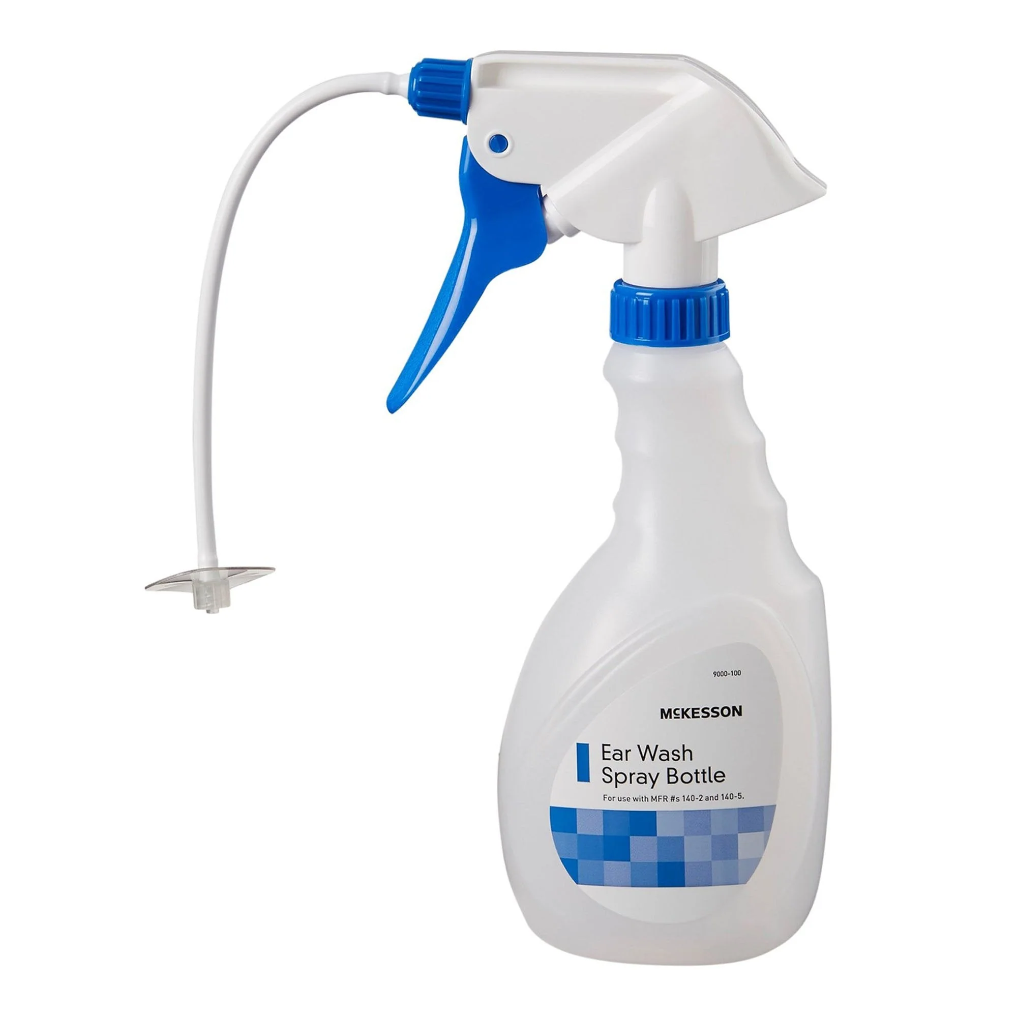 McKesson Brand McKesson Ear Wash System Kit Spray Bottle with Flexible Tube and 23 Ear Tips (10/CS) - Image 3