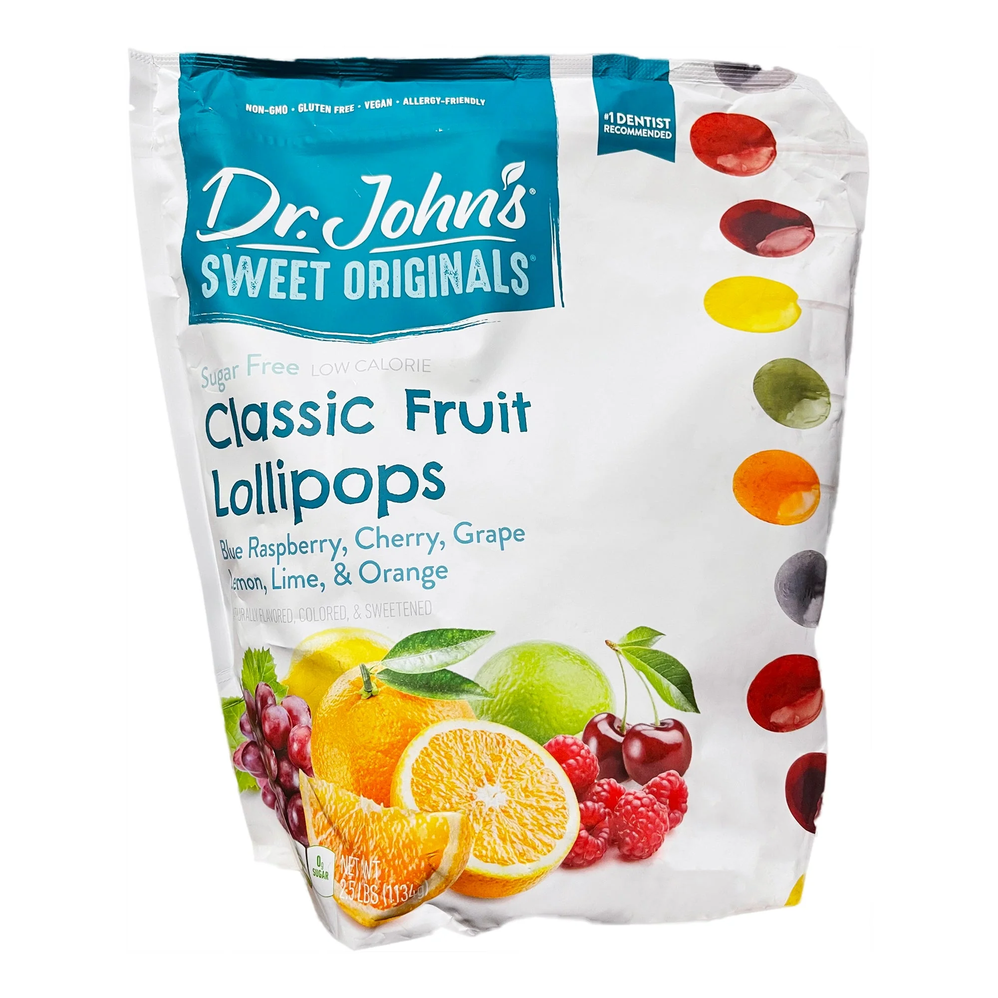 Medibadge Dr. John's Candies Sugar-Free Lollipop (132/BG)