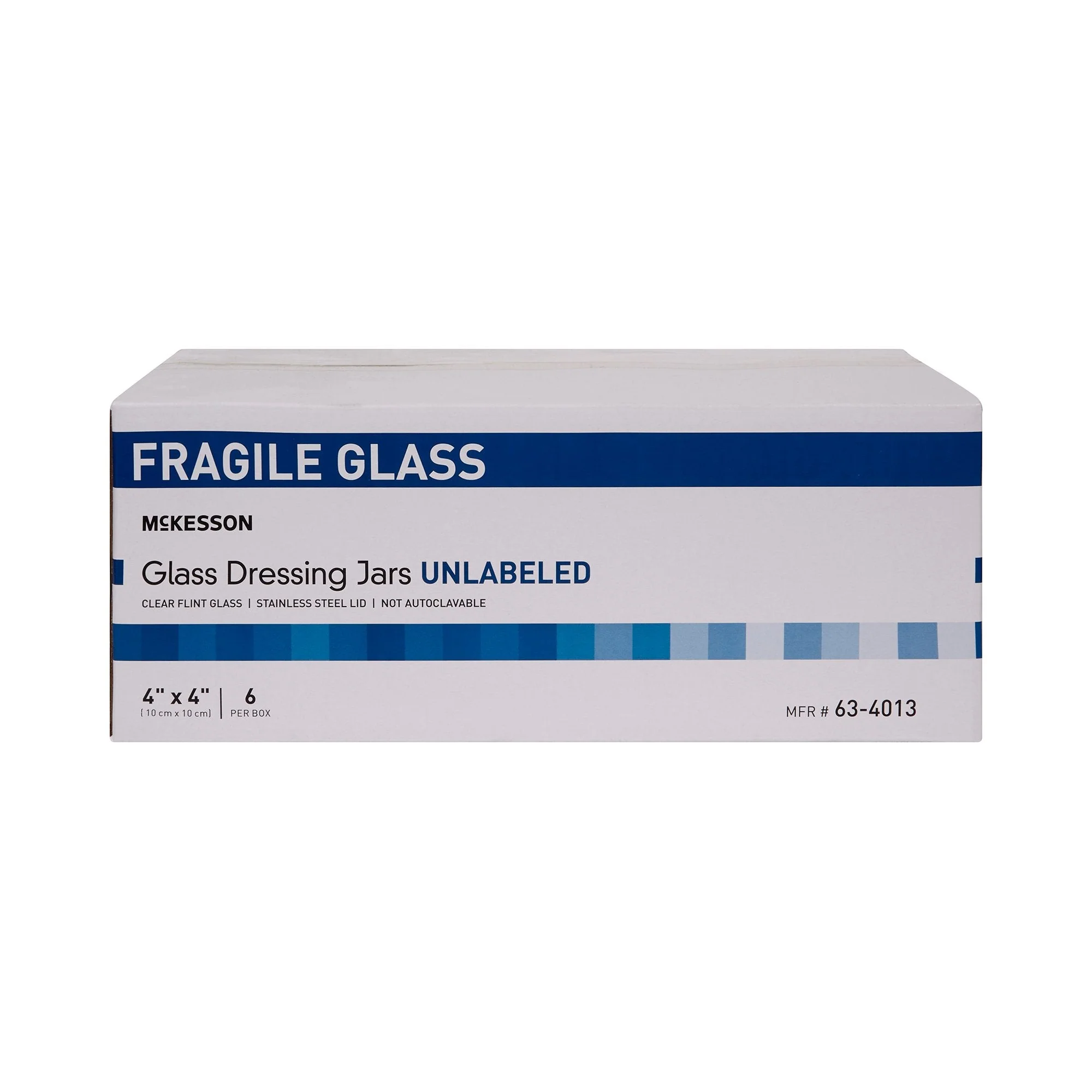 McKesson Brand McKesson Glass Unlabeled Sundry Jar, 4 x 4 in (6/BX) - Image 3