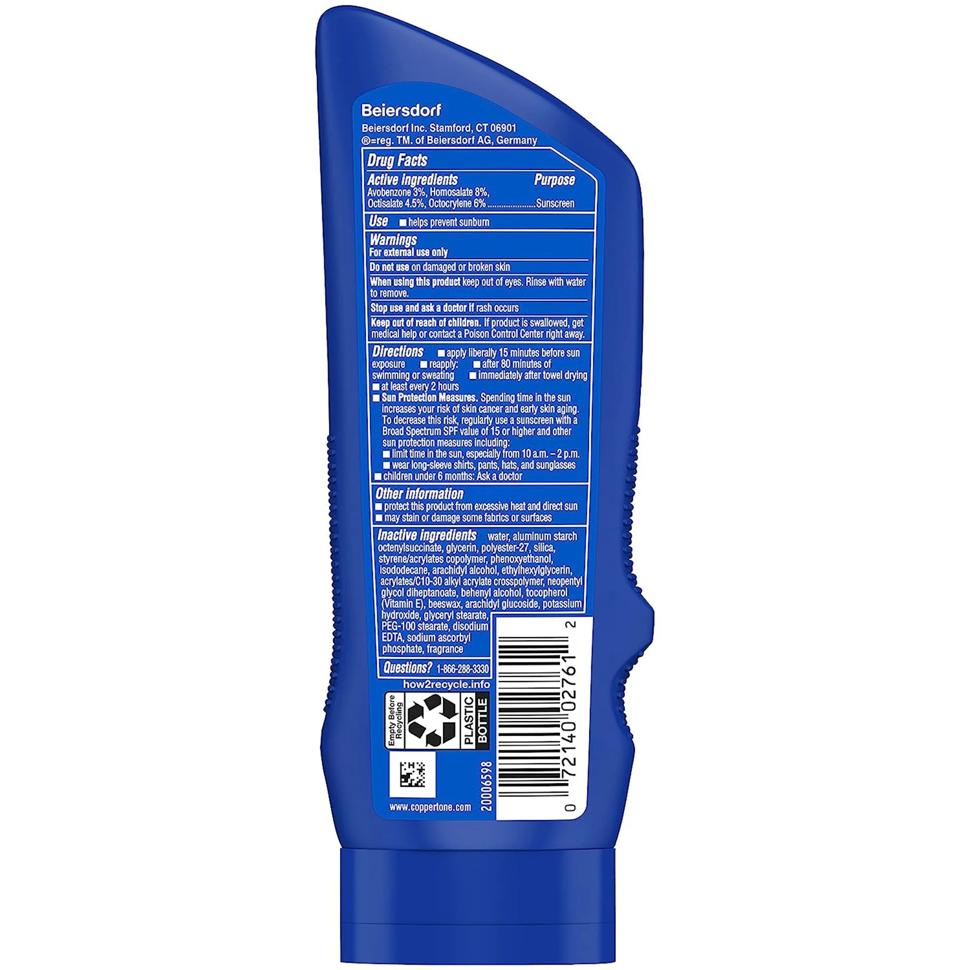 Beiersdorf Coppertone Sport SPF 30 Sunscreen Lotion, 7 oz. - Image 2