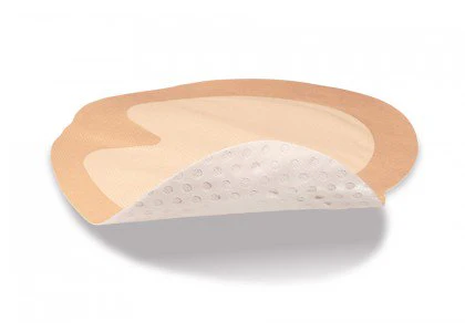 Mediusa Eclypse Adherent Sacral Super Absorbent Dressing, 6-1/2 x 7-1/2 Inch (10/BX)
