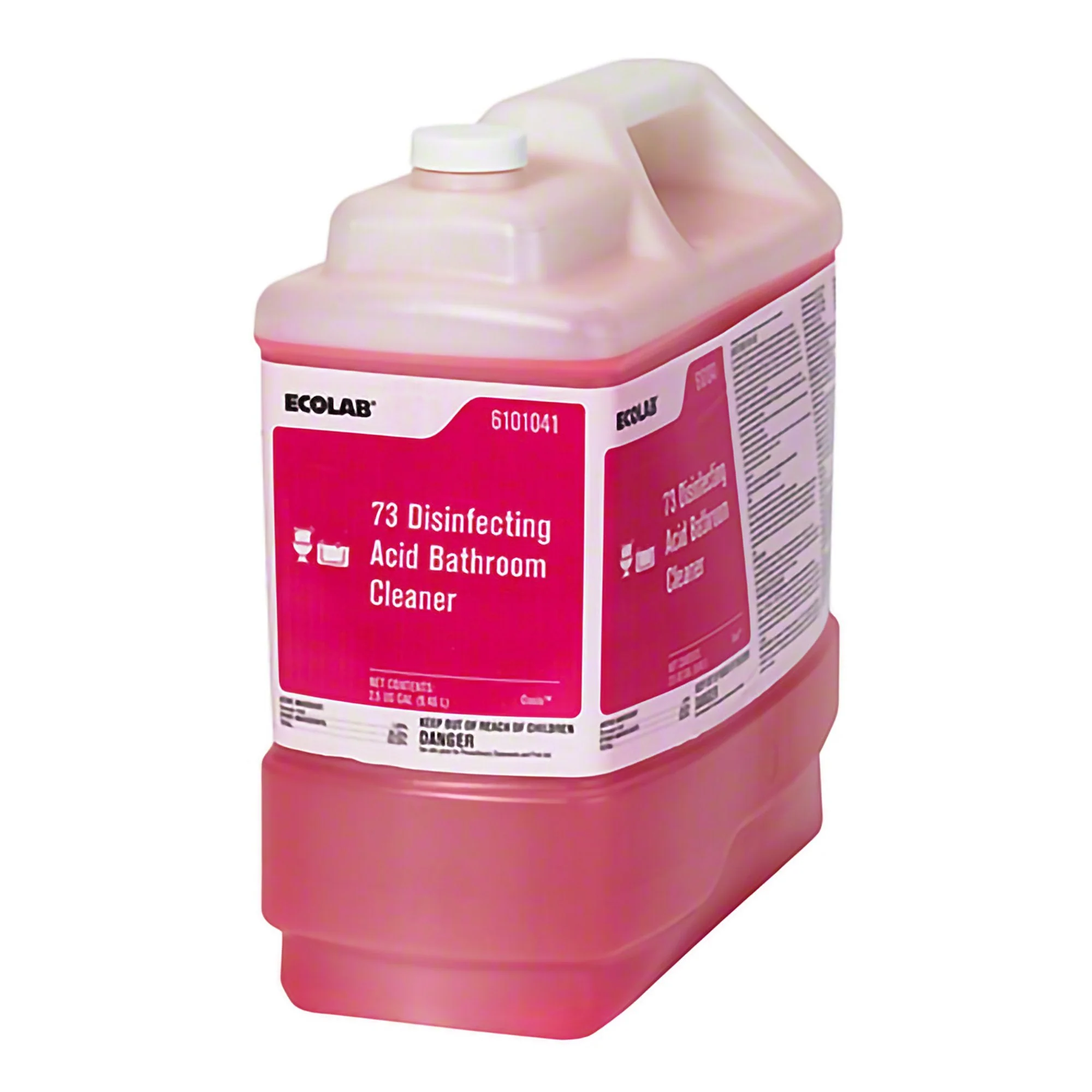 Ecolab Ecolab 73 Disinfecting Acid Bathroom Cleaner, 2.5 gal.