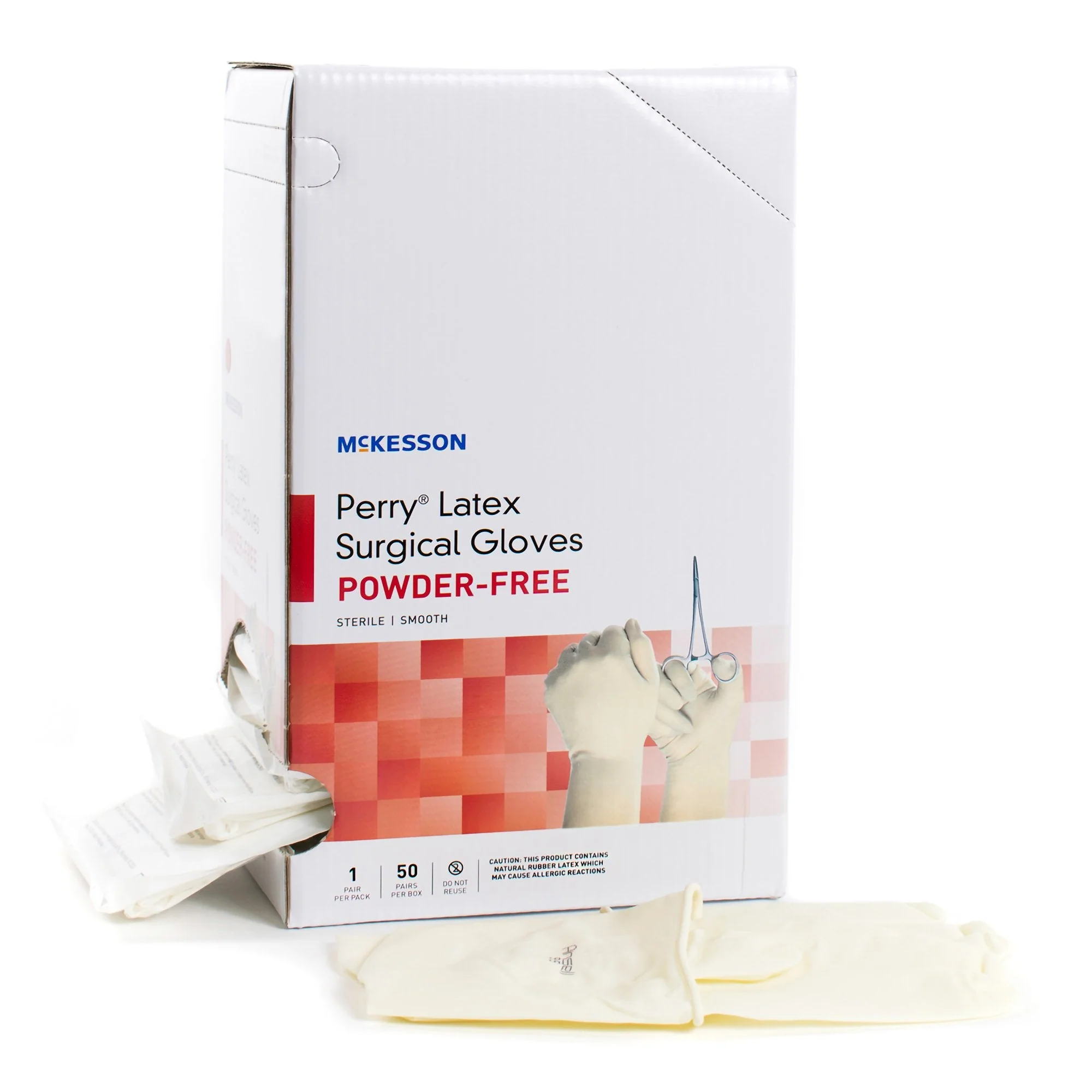 McKesson Brand McKesson Perry Performance Plus Surgical Glove, Size 8.5, Cream (200/CS)