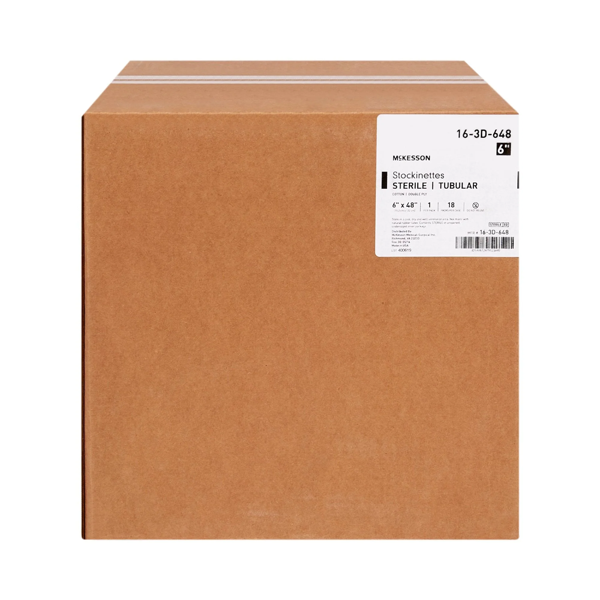 McKesson Brand McKesson Beige Cotton Tubular Stockinette, 6 x 48 Inch (18/CS) - Image 4