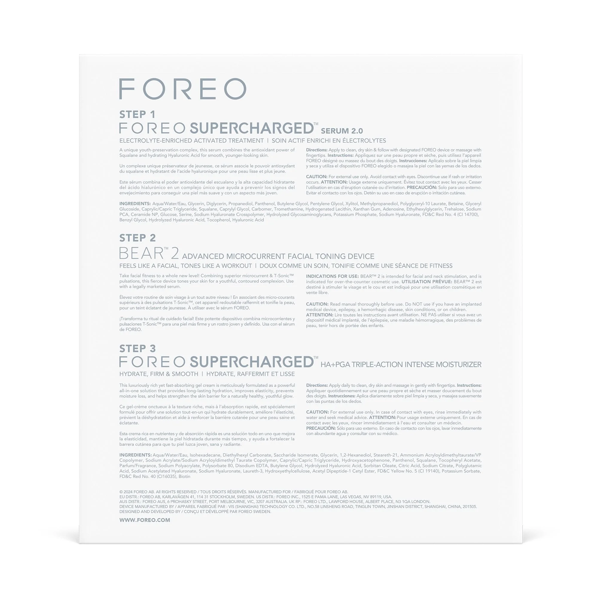 Foreo Inc BEAR 2 Microcurrent Toning Device - Image 3