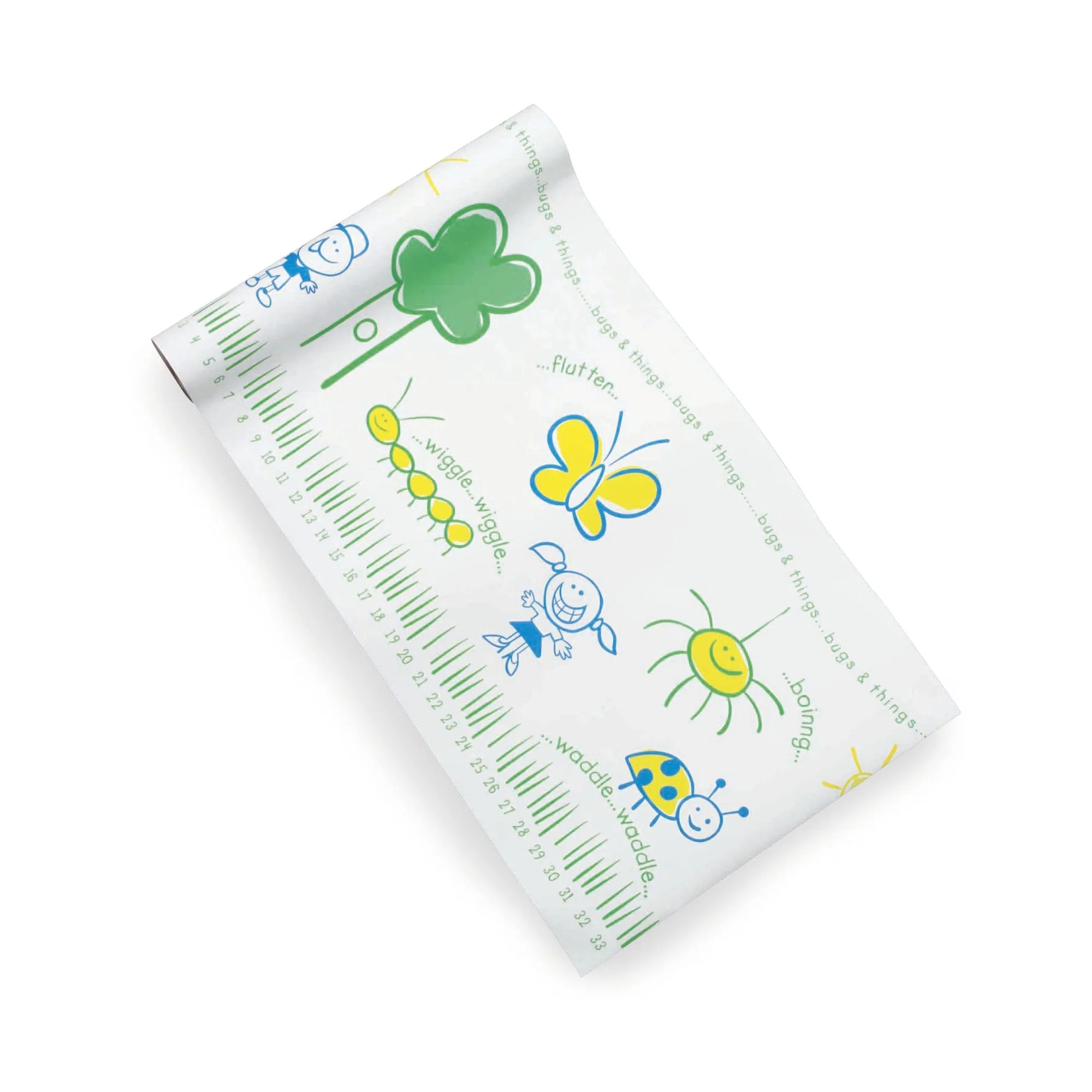McKesson Brand McKesson Smooth Table Paper, 21 Inch x 75 Yard, Print (Bugs and Things) (6/CS)